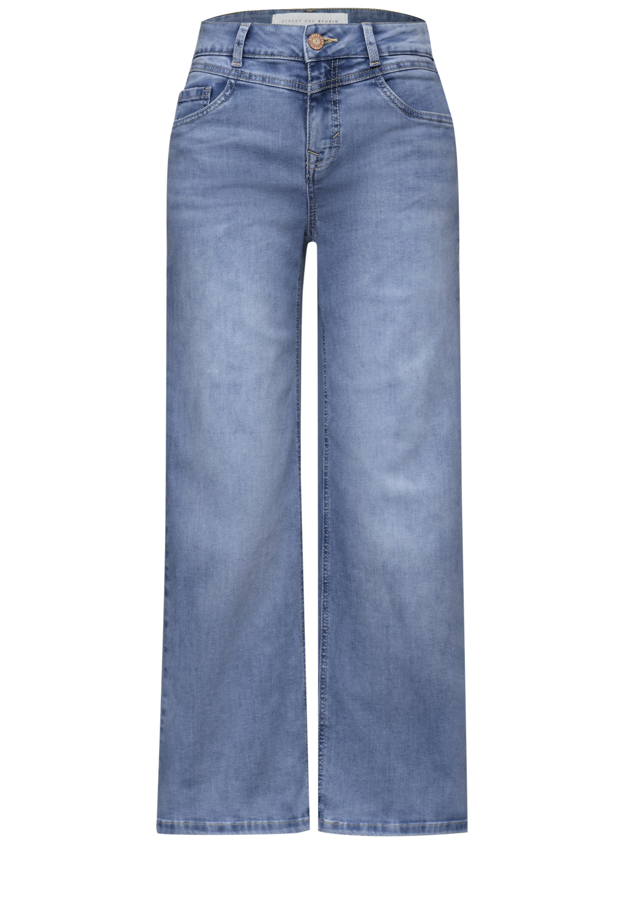 STREET ONE STUDIO Loose-fit-Jeans High Waist