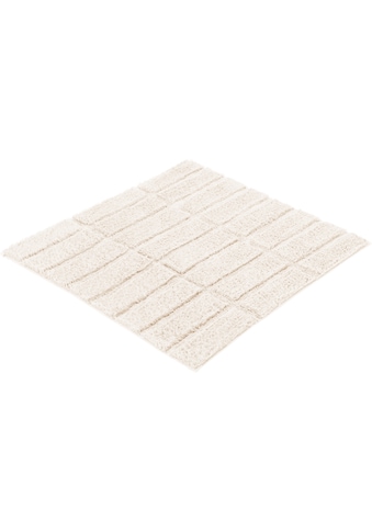 Badematte »Tiles«, Höhe 13 mm, rutschhemmend beschichtet, fußbodenheizungsgeeignet