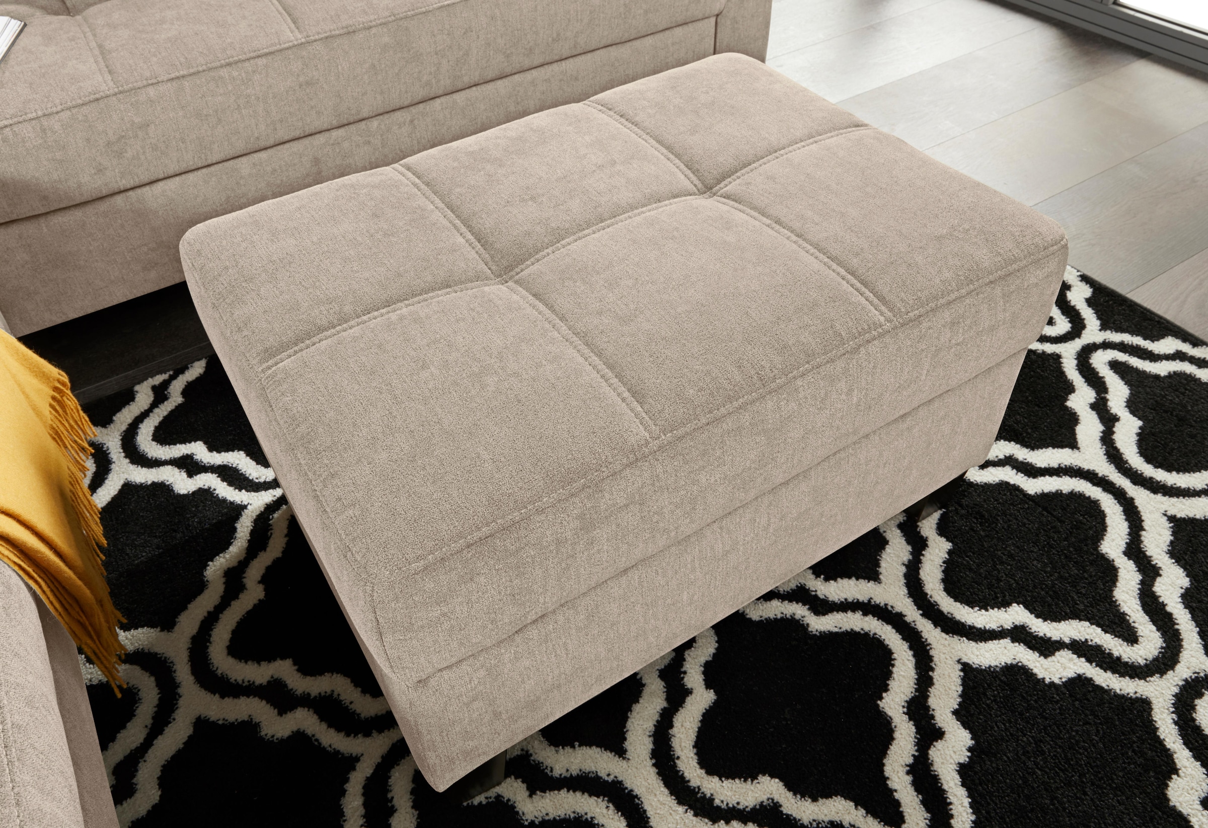 DOMO collection Polsterhocker »Florentina«