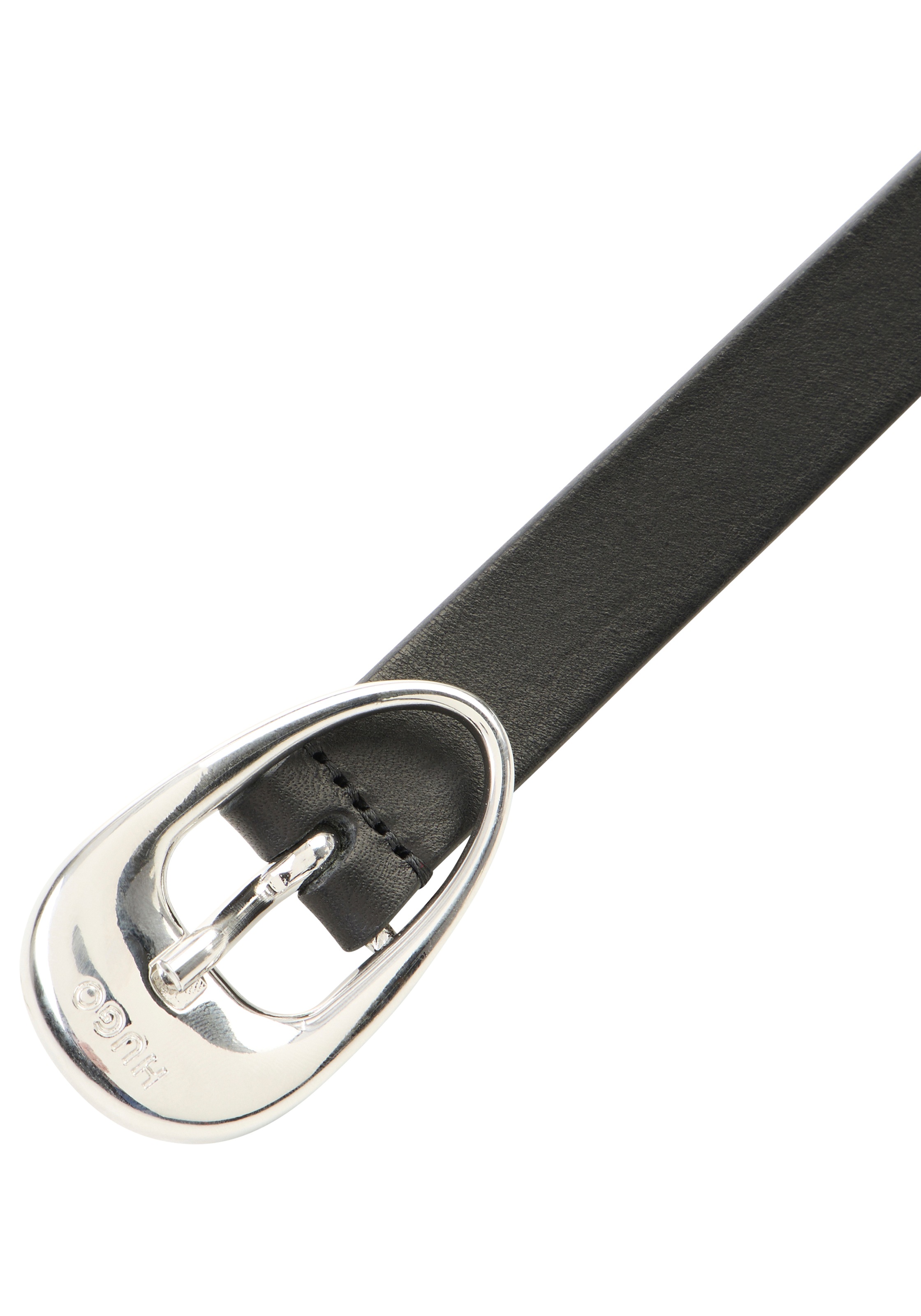 HUGO Ledergürtel "Jaina Sz20" mit Logoprägung günstig online kaufen