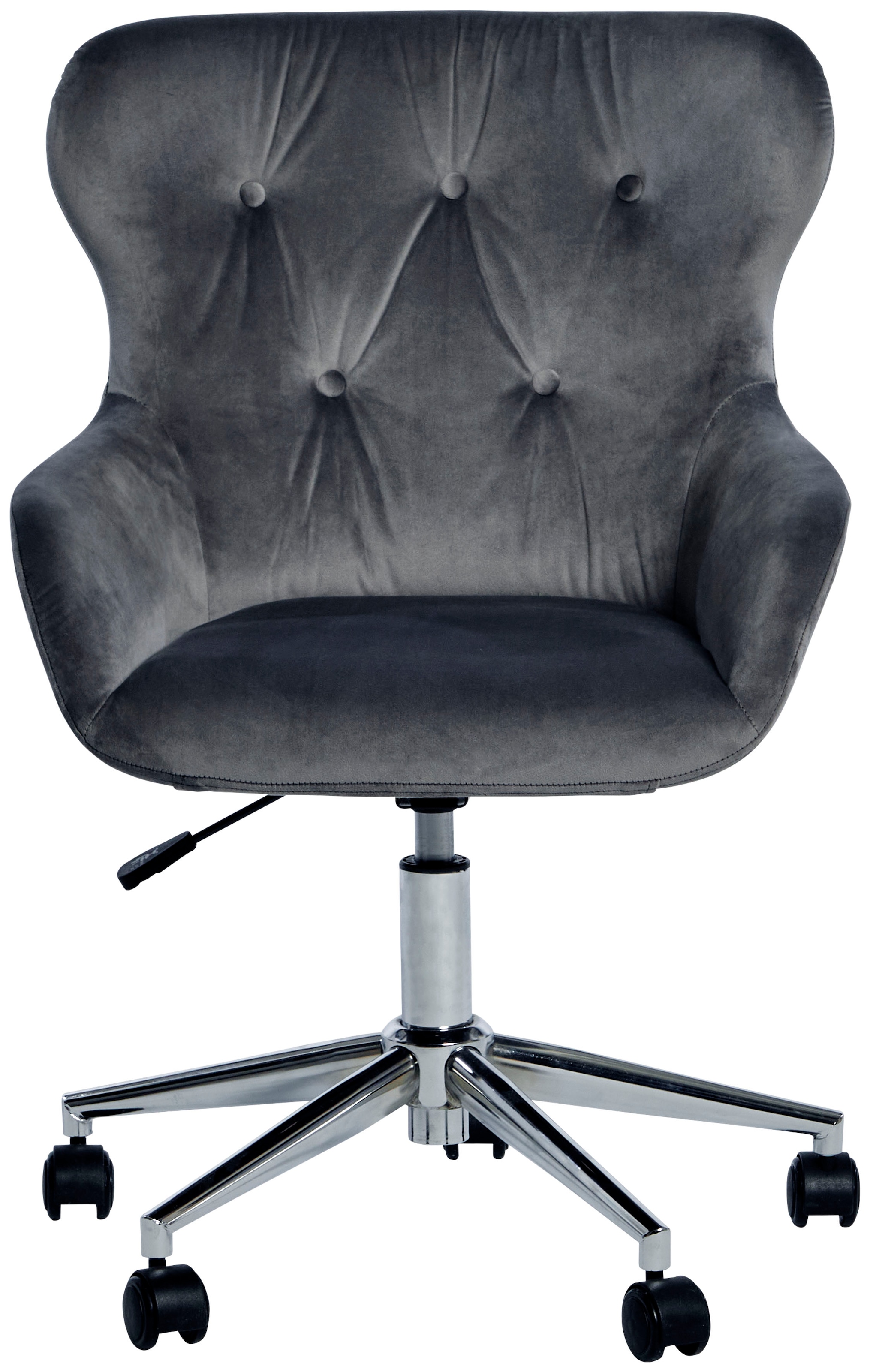 Jahnke Schreibtischstuhl "CLUB WORX" () 1 Stk. Samtstoff Büro-/ Schreibtisc günstig online kaufen