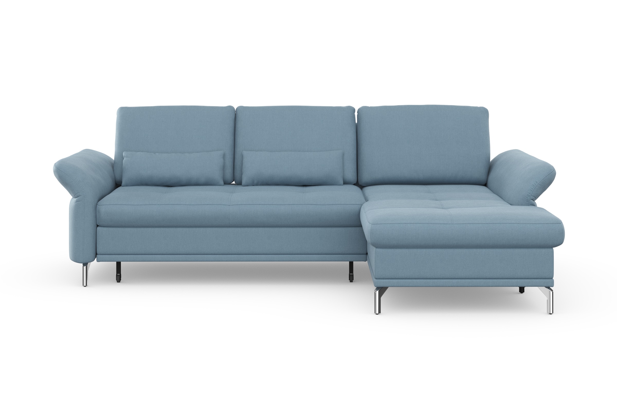 Home affaire Ecksofa "Palm Beach L-Form" Federkern, mit Sitztiefenverstellu günstig online kaufen