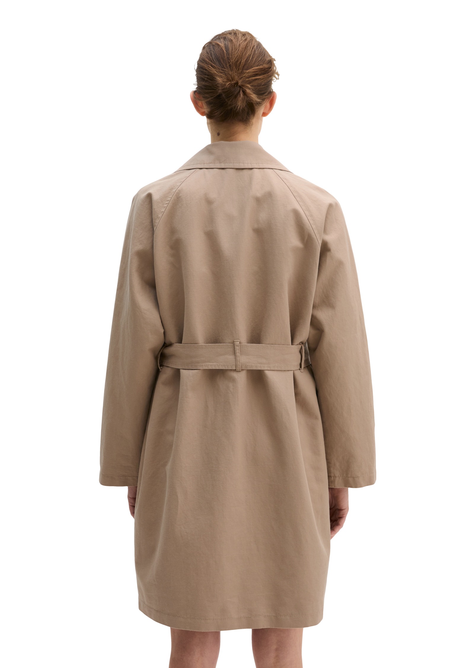 Marc O'Polo Trenchcoat »in lässigem Baumwoll-Crinkle-Mix«