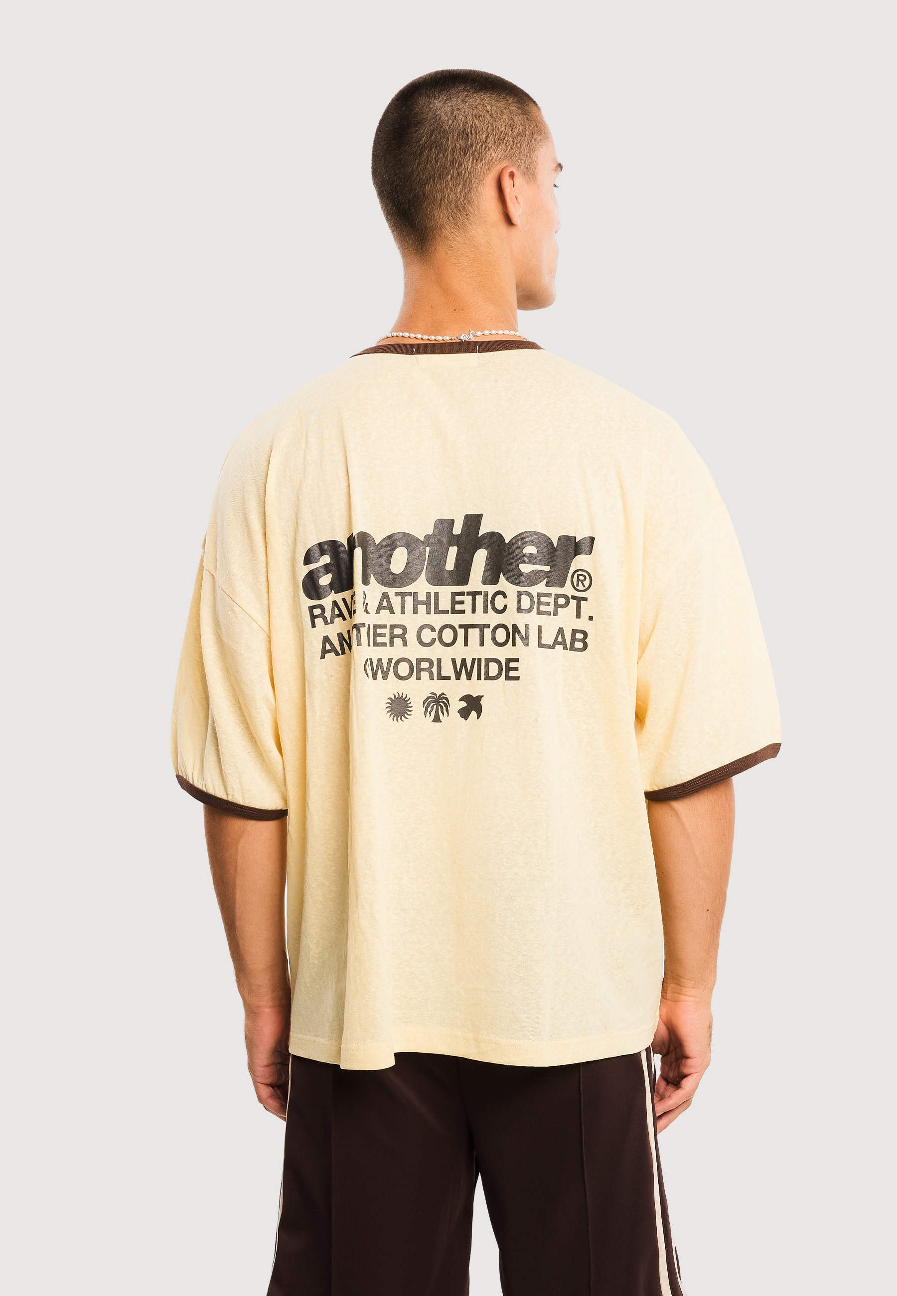 Another Cotton Lab T-Shirt »Another Cotton Lab Rave Dept. Ringer T-Shirt« 1