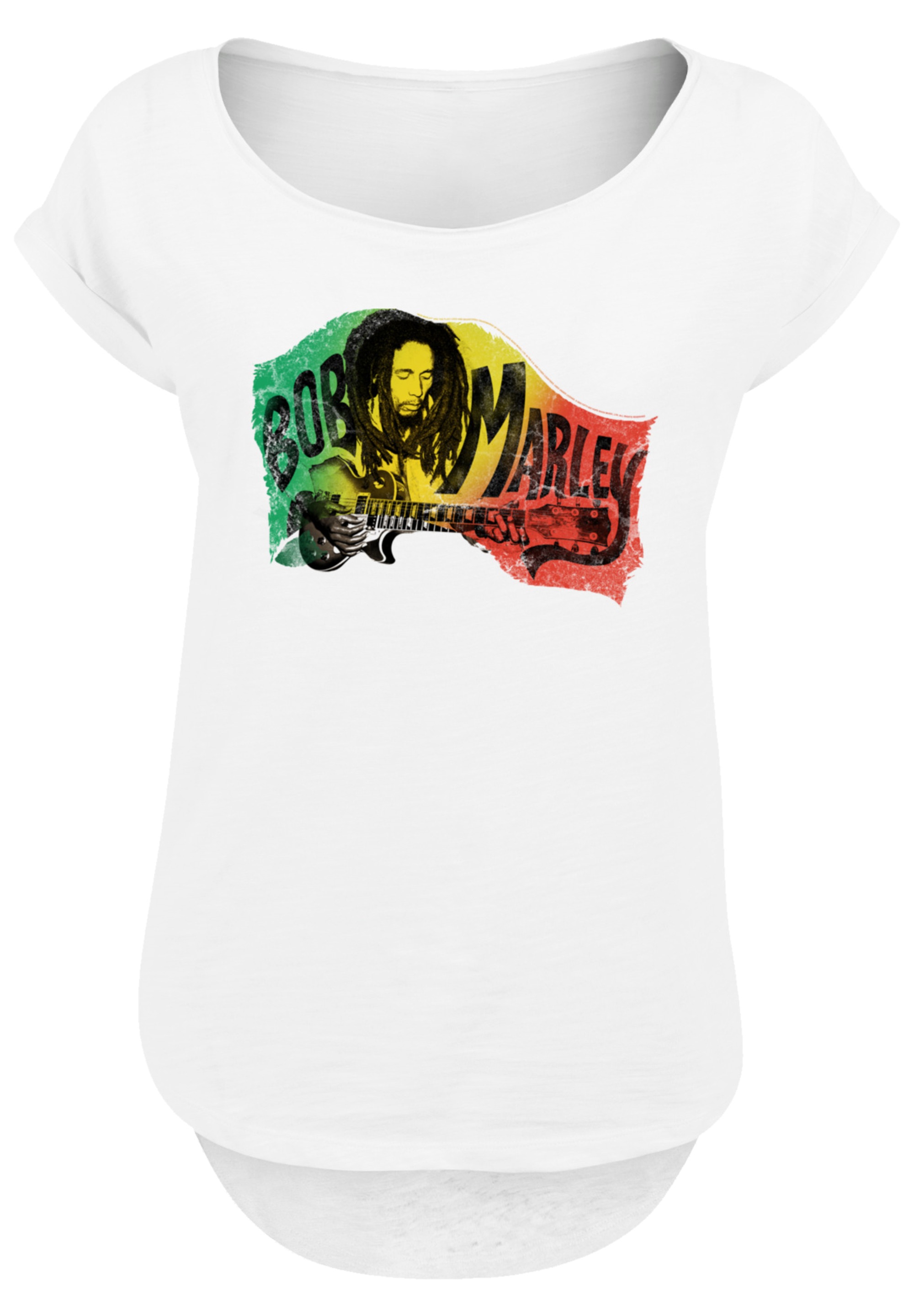 F4NT4STIC T-Shirt »Bob Marley Chords Reggae Music by Rock Off«, Premium Qualität, Musik