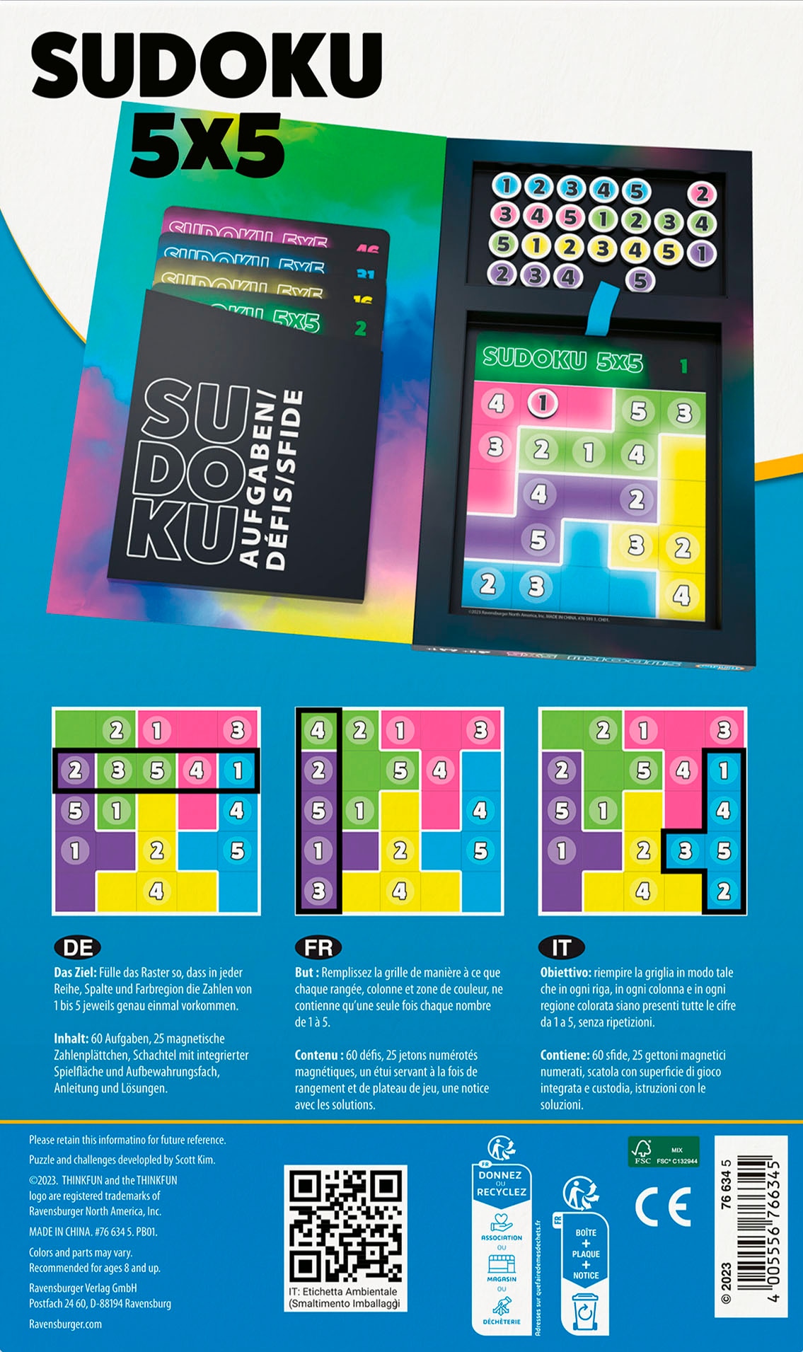 Thinkfun® Spiel »Sudoku 5x5«