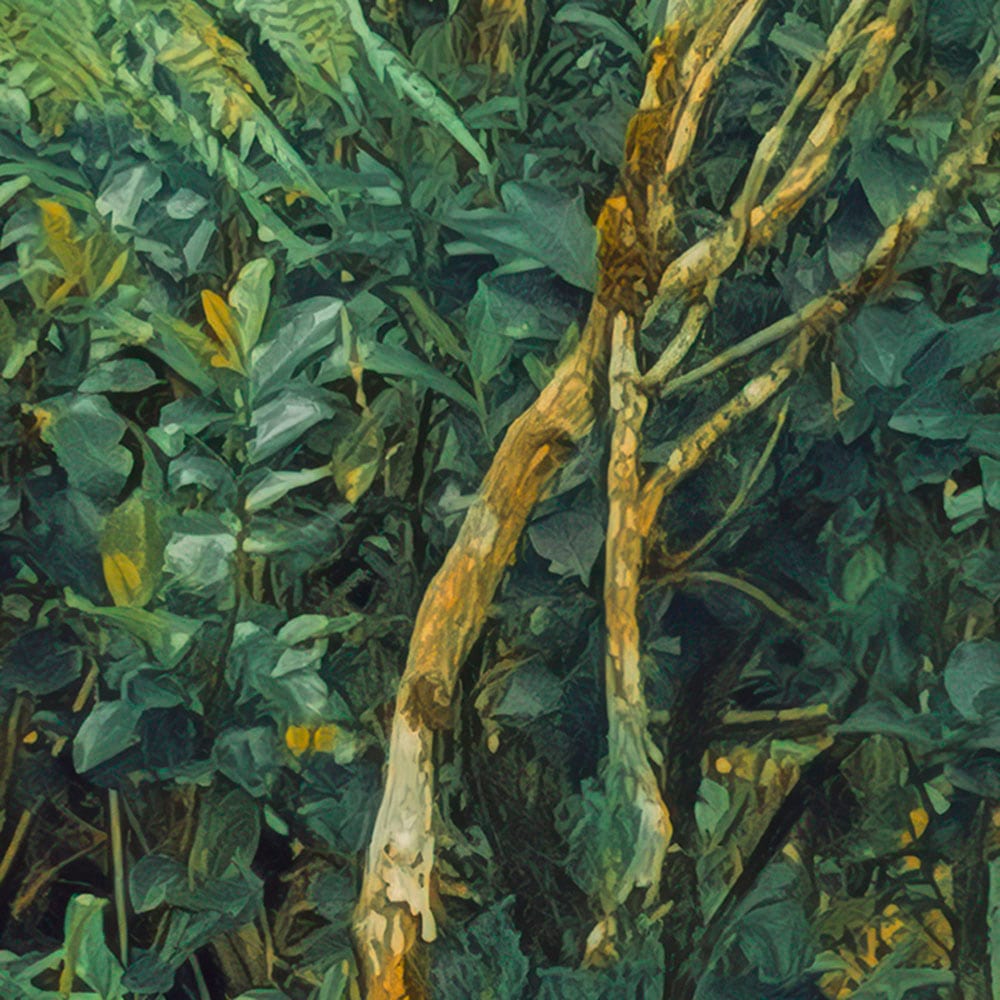 Komar Fototapete »Vlies Fototapete - Jungle Lands - Größe 400 x 250 cm«, bedruckt