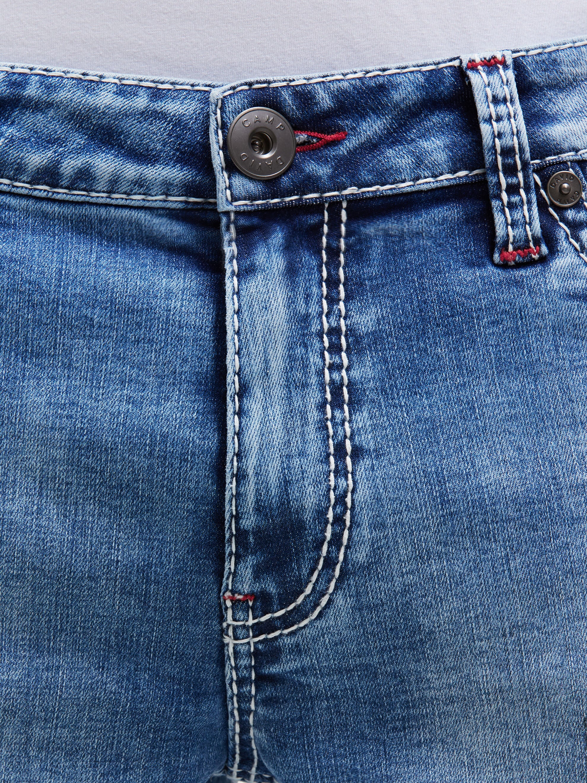 CAMP DAVID Comfort-fit-Jeans mit normaler Leibhöhe