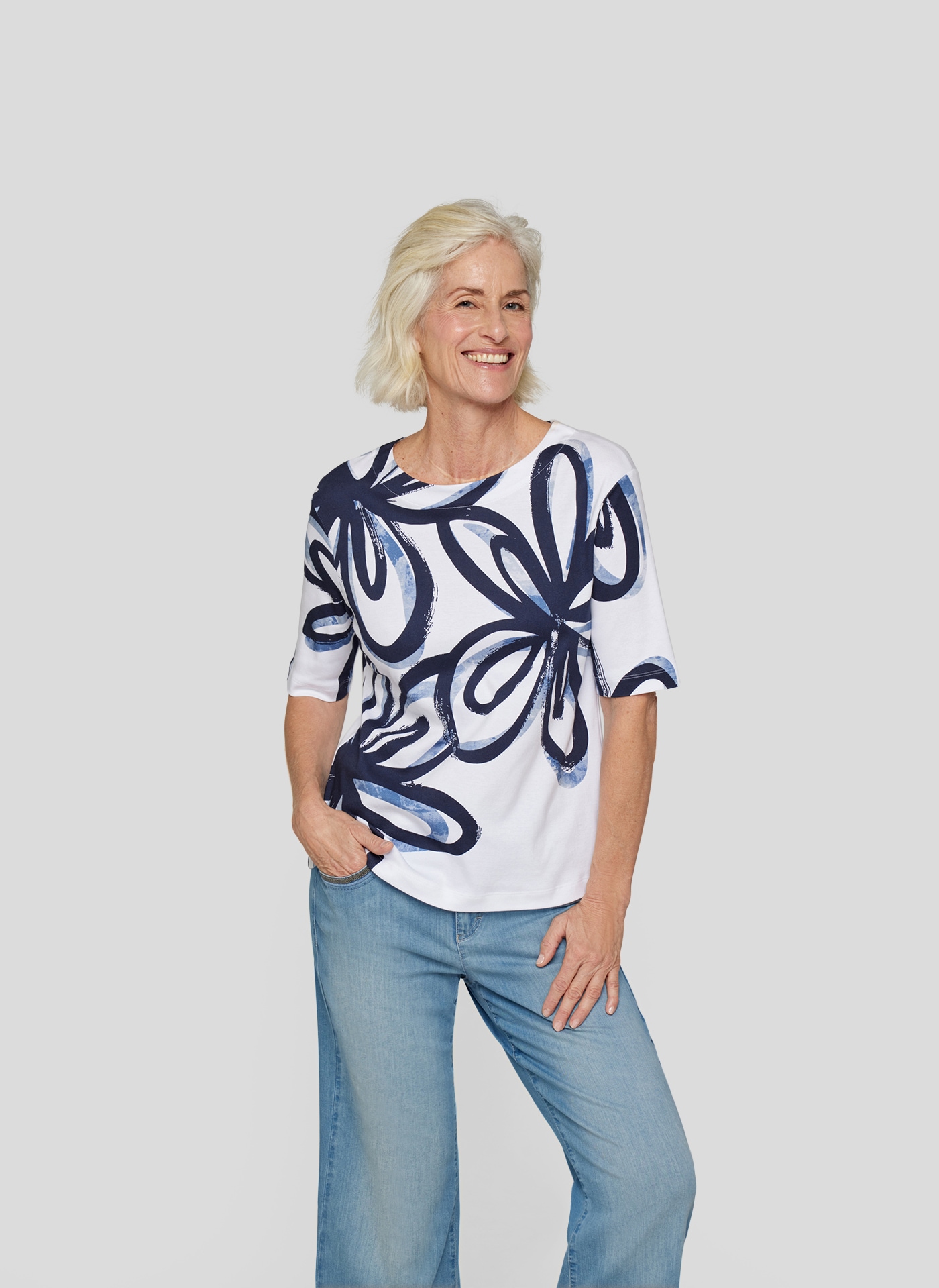 Rabe Print-Shirt "T-Shirt" günstig online kaufen