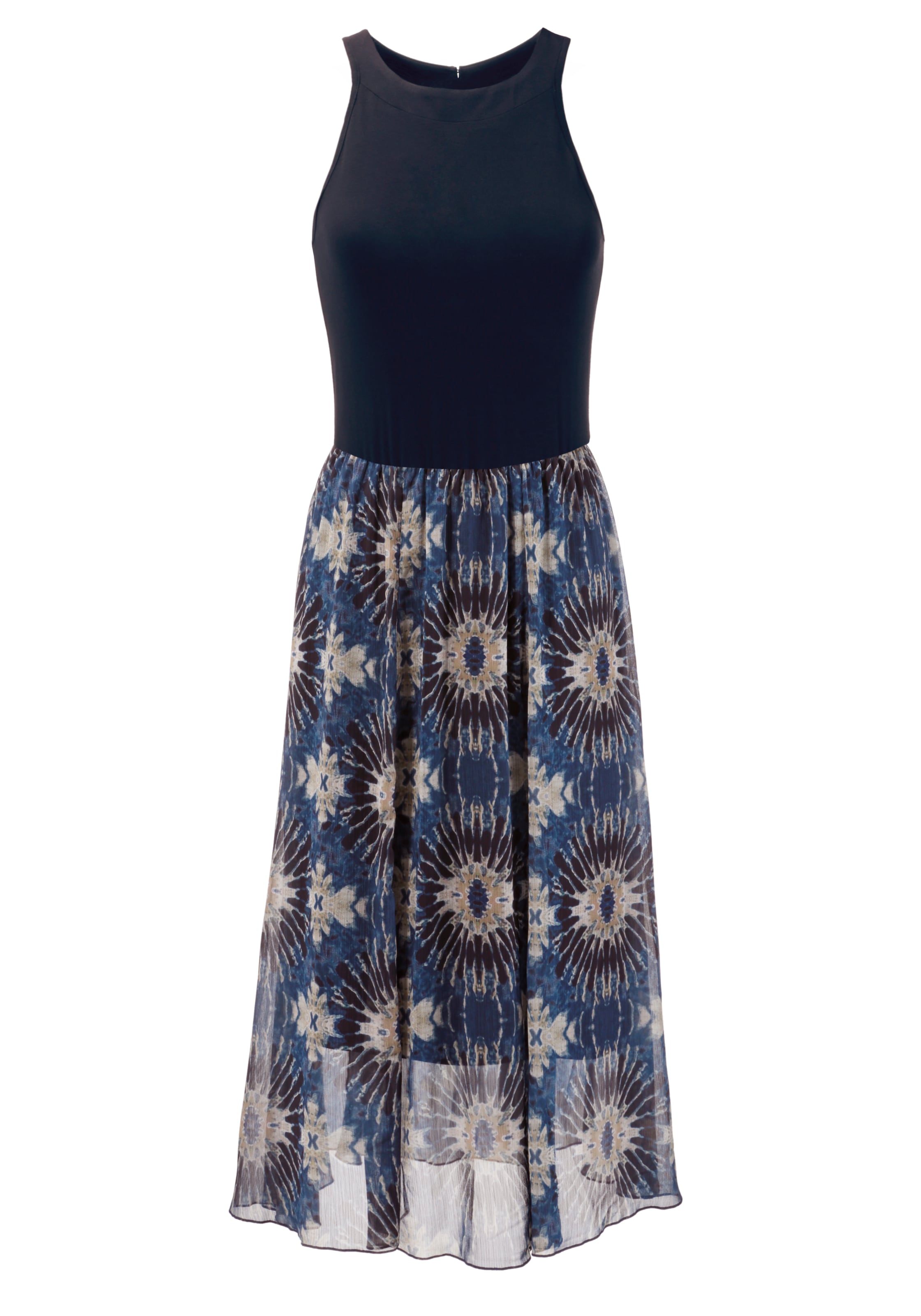 Aniston SELECTED Sommerkleid, mit Batik-Druck BAUR | kaufen online