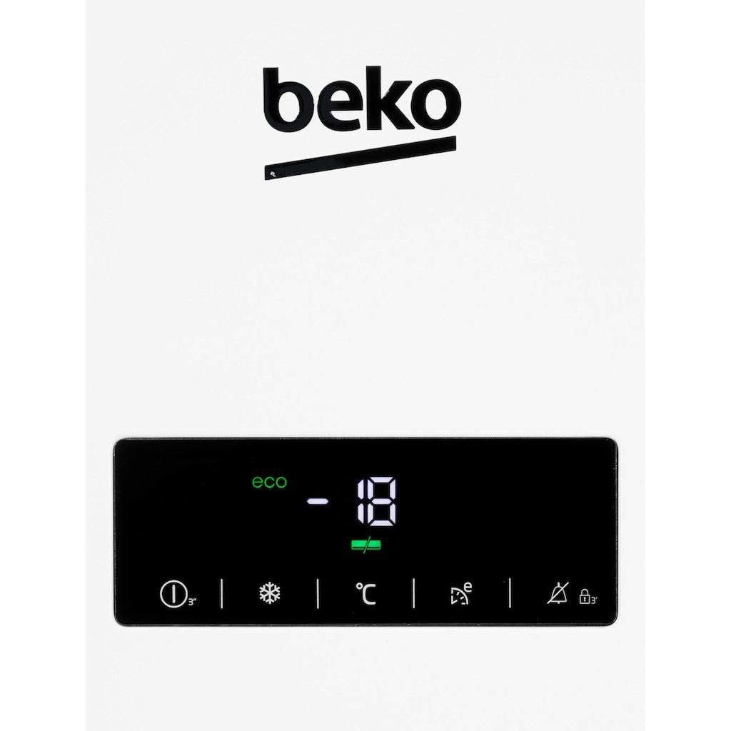 BEKO Gefrierschrank »RFNE312E43WN«, 185 cm hoch, 59,5 cm breit