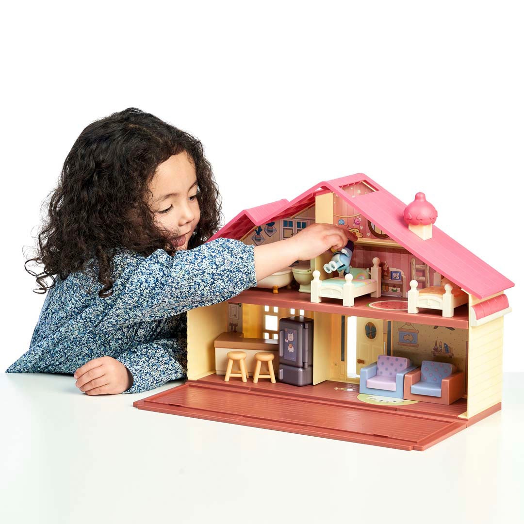 Moose Puppenhaus »Bluey- Spielhaus«, inklusive Bluey-Figur