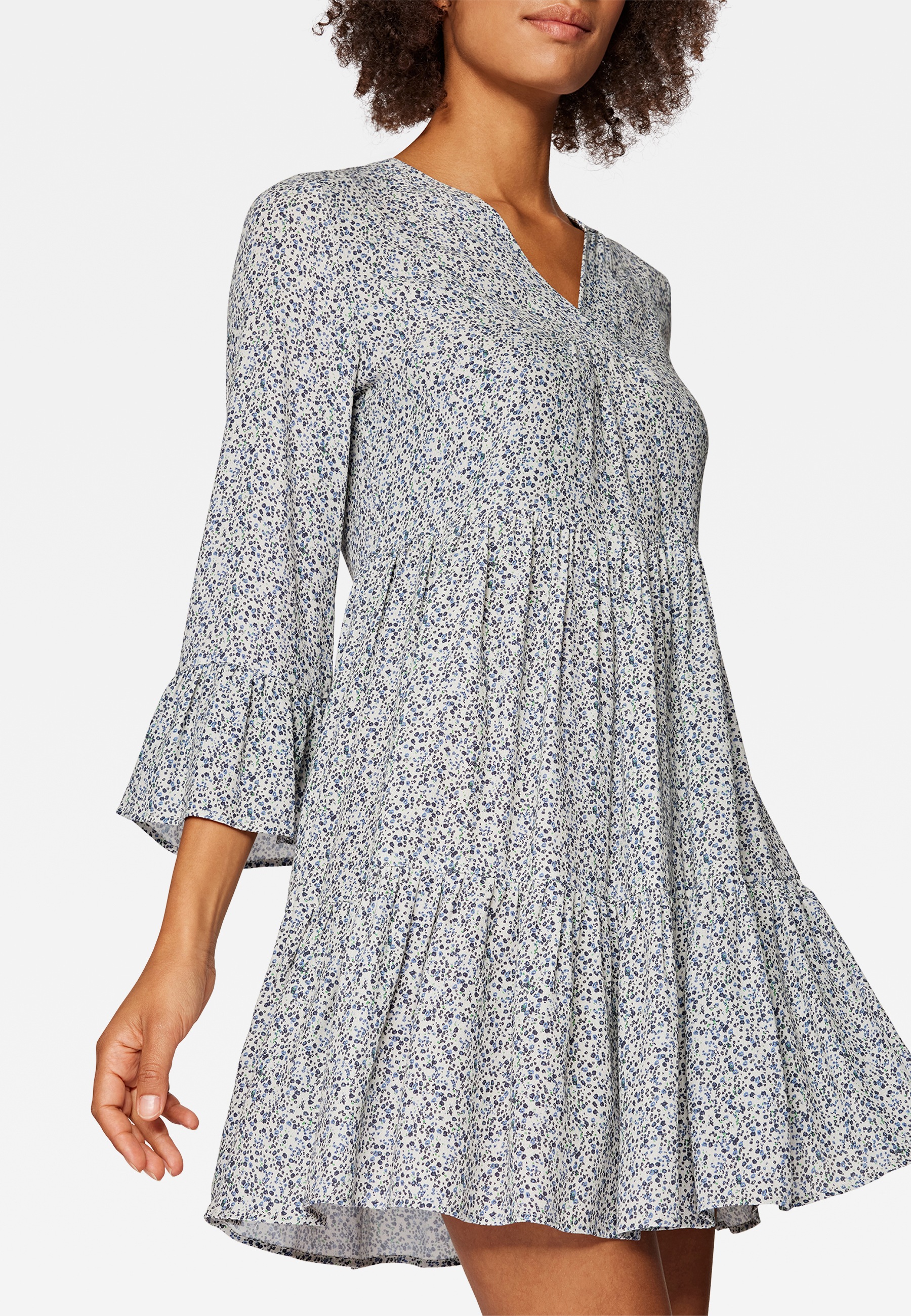 Mavi Volantkleid »SHORT DRESS«, Kurzes Kleid