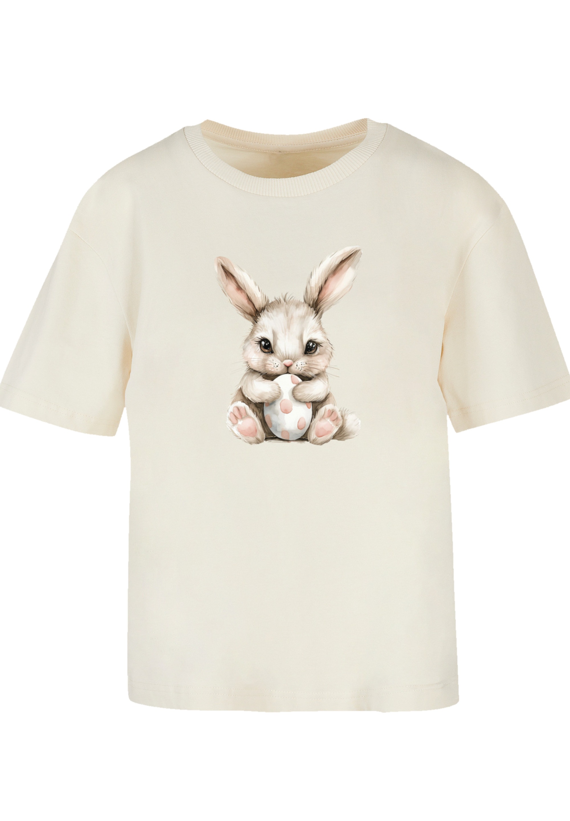 F4NT4STIC T-Shirt »Niedlicher Osterhase mit Ei«, Premium Qualität