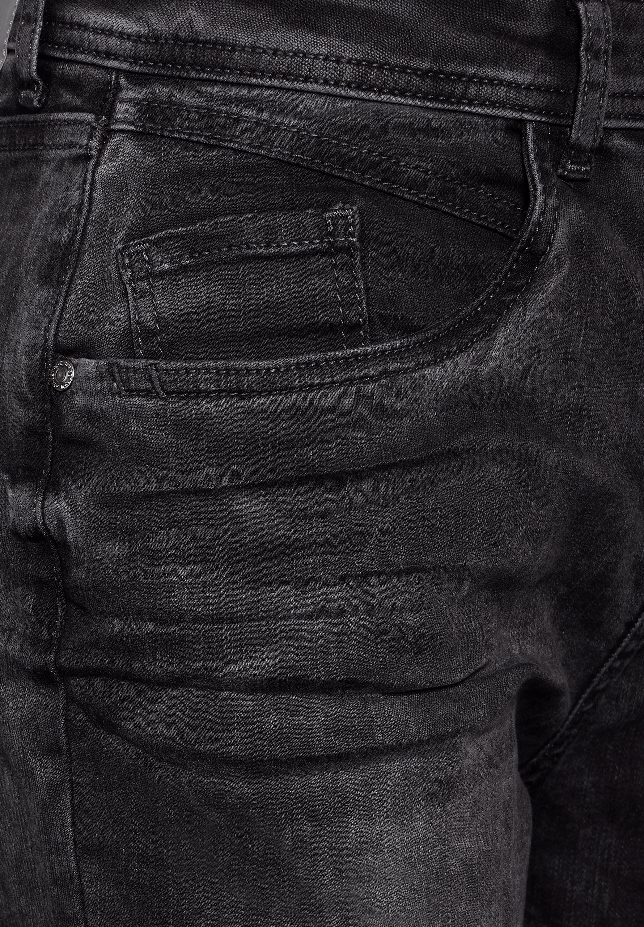 STREET ONE Comfort-fit-Jeans, softer Materialmix