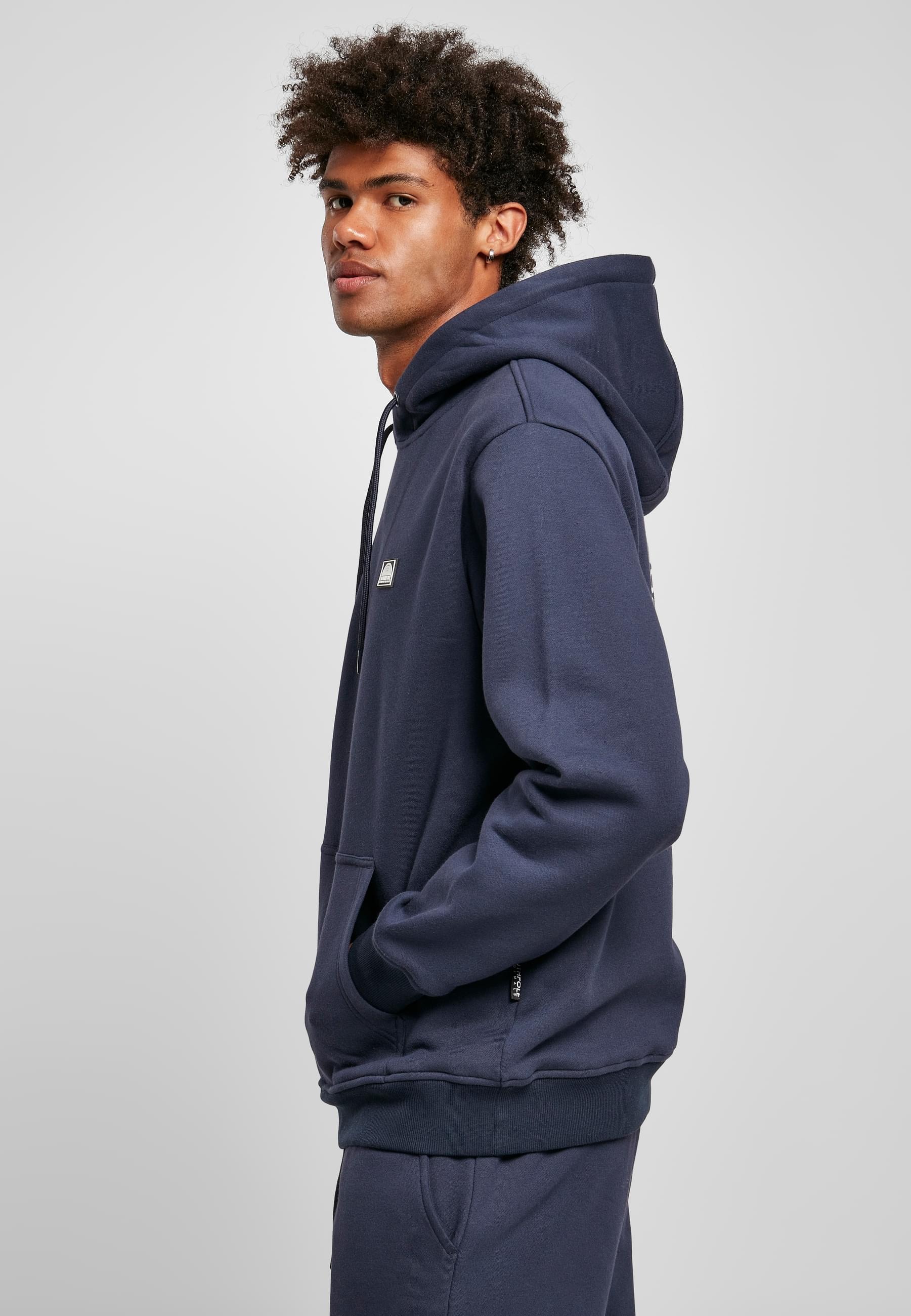 Southpole Kapuzensweatshirt »Southpole Herren Southpole Square Logo Hoody«, (1 tlg.)