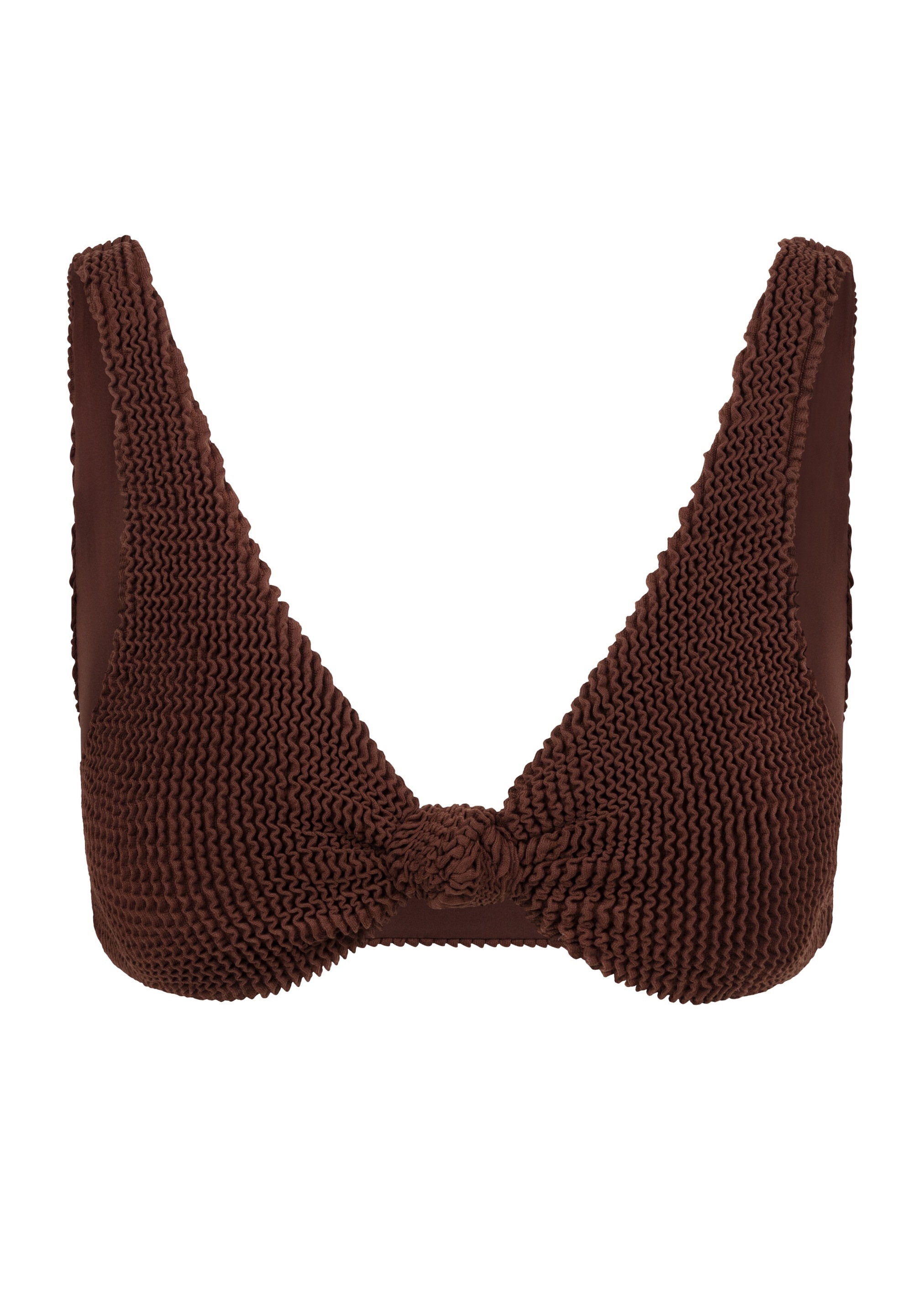 Moda Minx Triangel-Bikini-Top "Scrunch Knot", mit stylischem Knoten-Detail günstig online kaufen