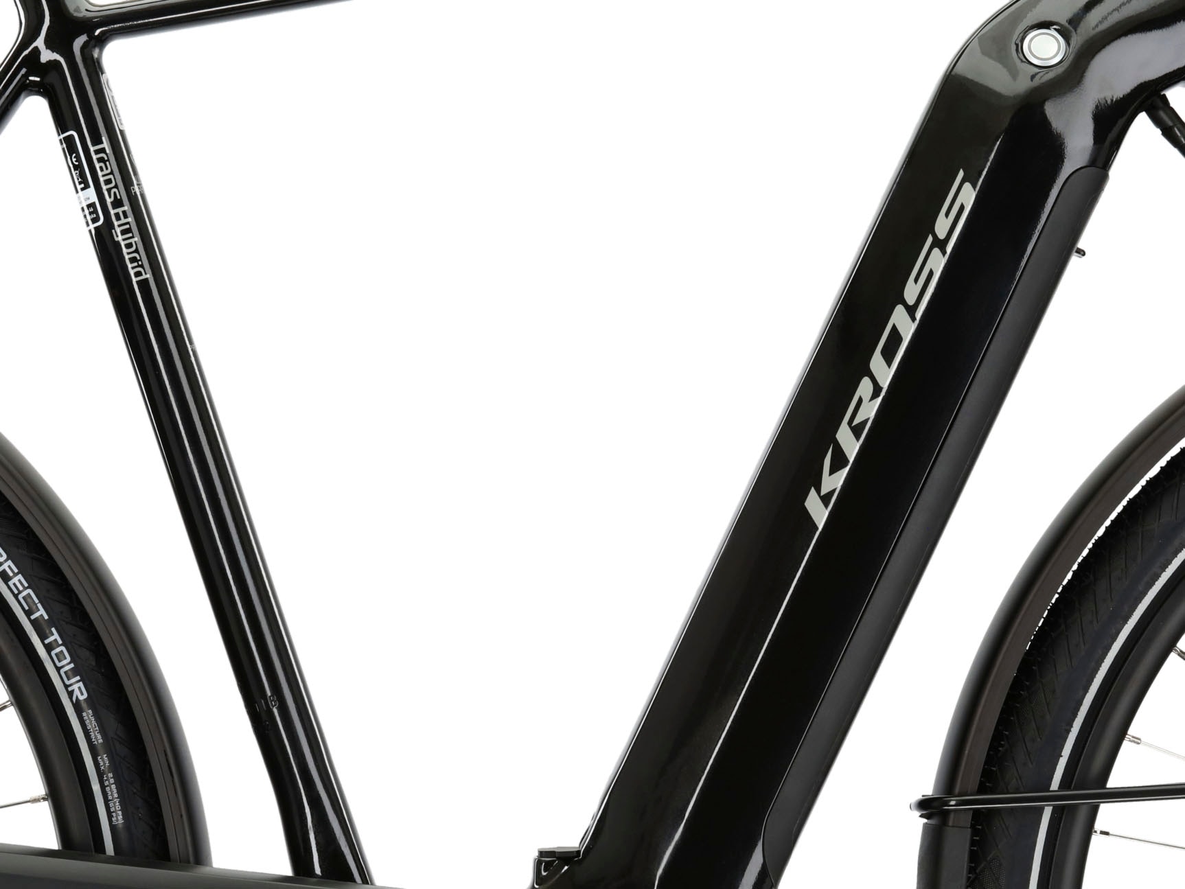 Kross E-Bike »E-Trekkingrad Trans Hybrid Prestige 504 28 Zoll schwarz«, 11 Gang, Shimano, DEORE XT DI2 M8050, Mittelmotor 250 W
