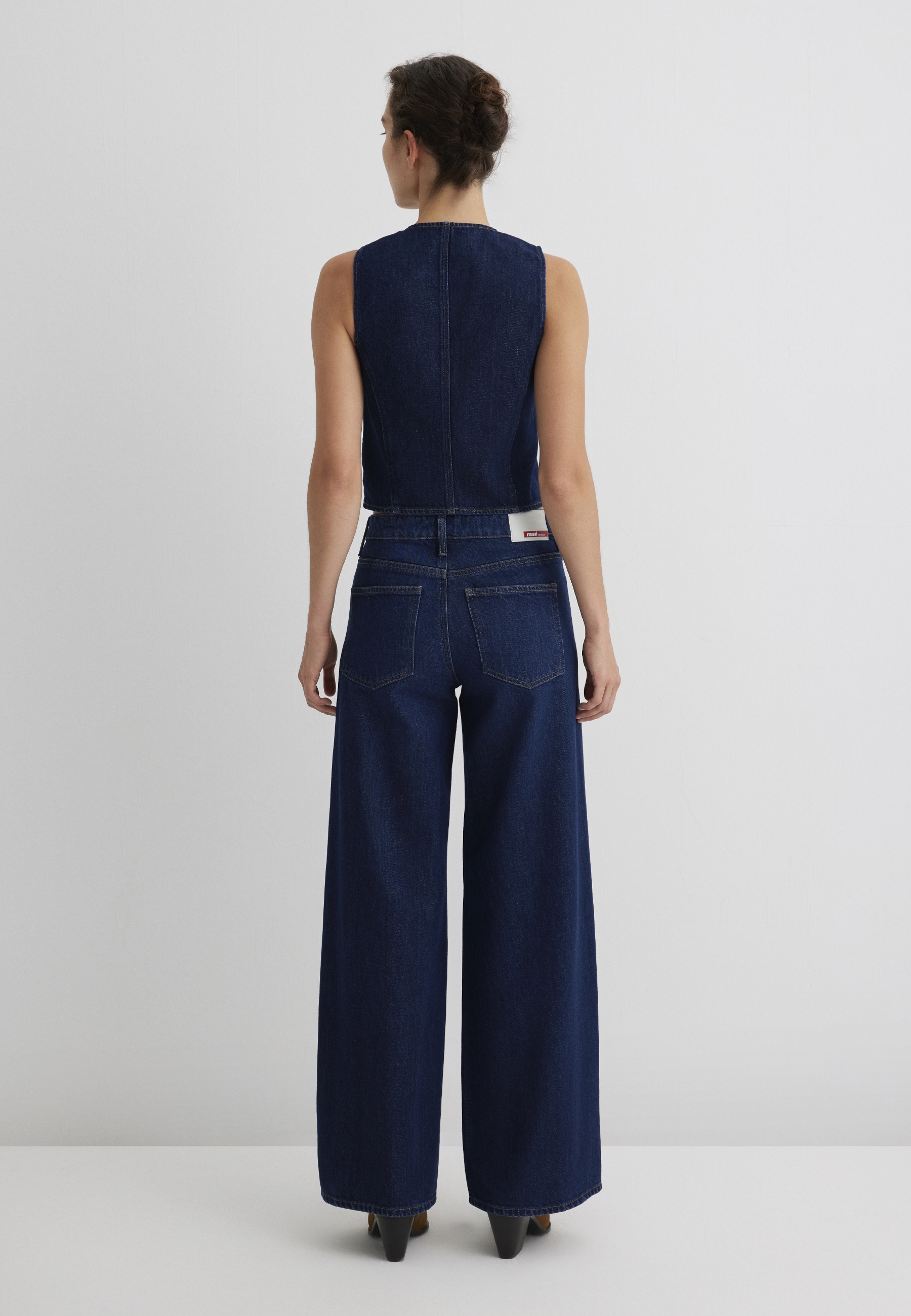 Mavi Weite Jeans »SIENA BUTTON UP«, Wide Leg Jeans