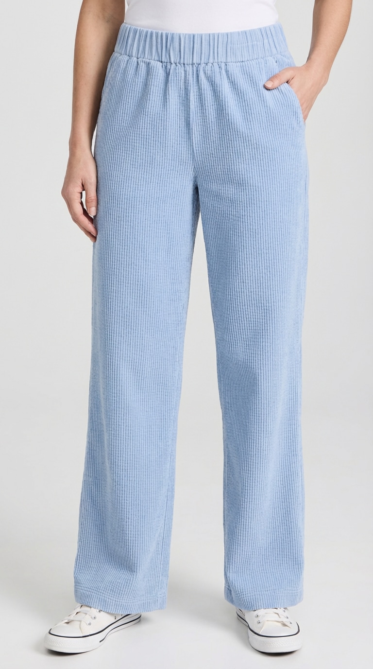 Marc OPolo DENIM Cordschlupfhose Weites, gerades Bein, mit lässiger Bubble- günstig online kaufen