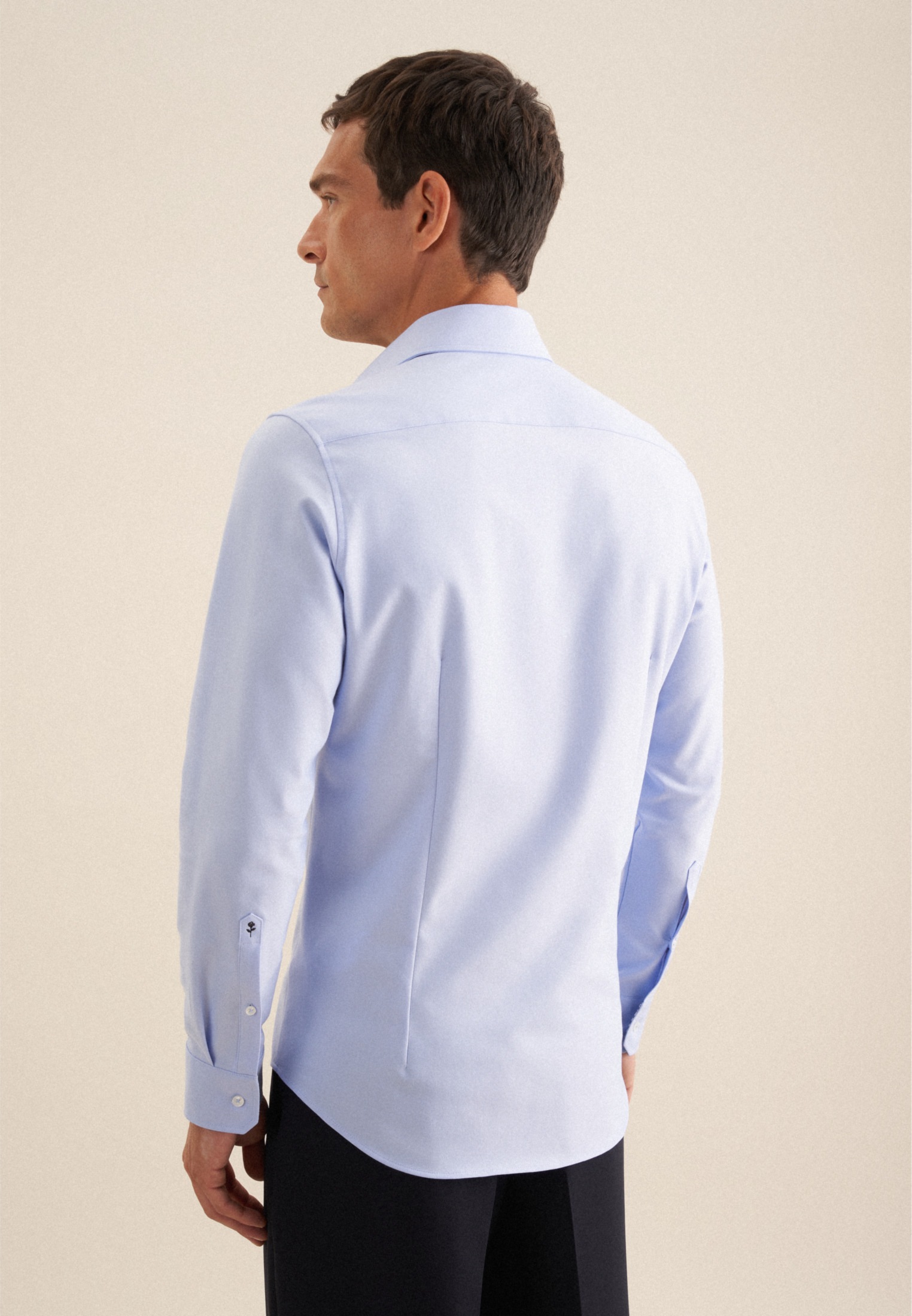 seidensticker Businesshemd "Slim", Slim Langarm Kentkragen Uni günstig online kaufen