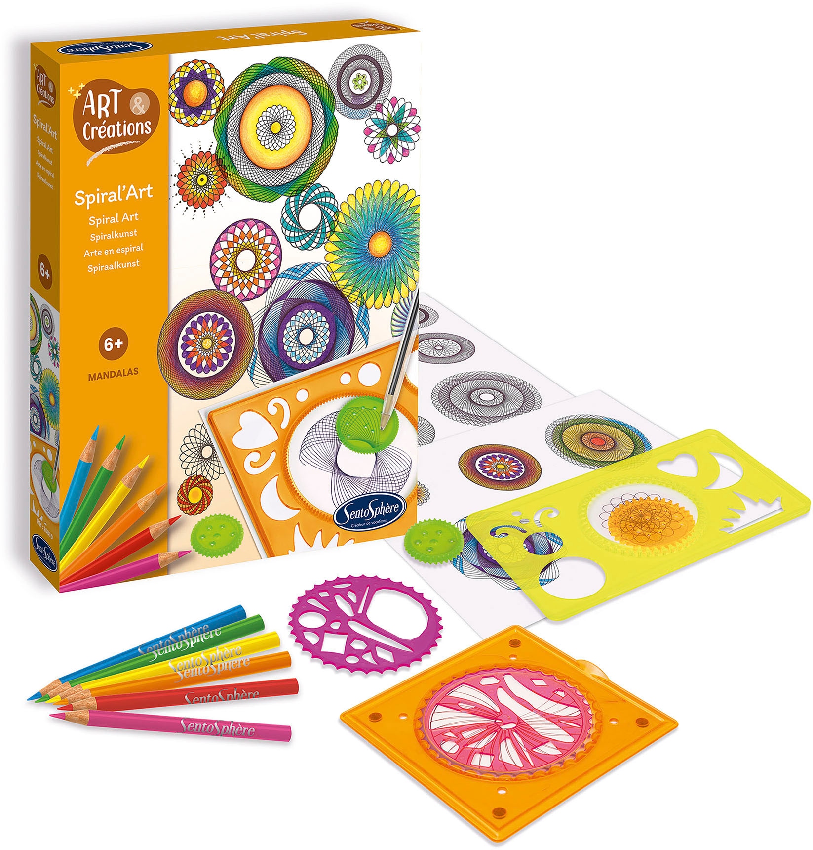 SentoSphere Kreativset »Spiralart«