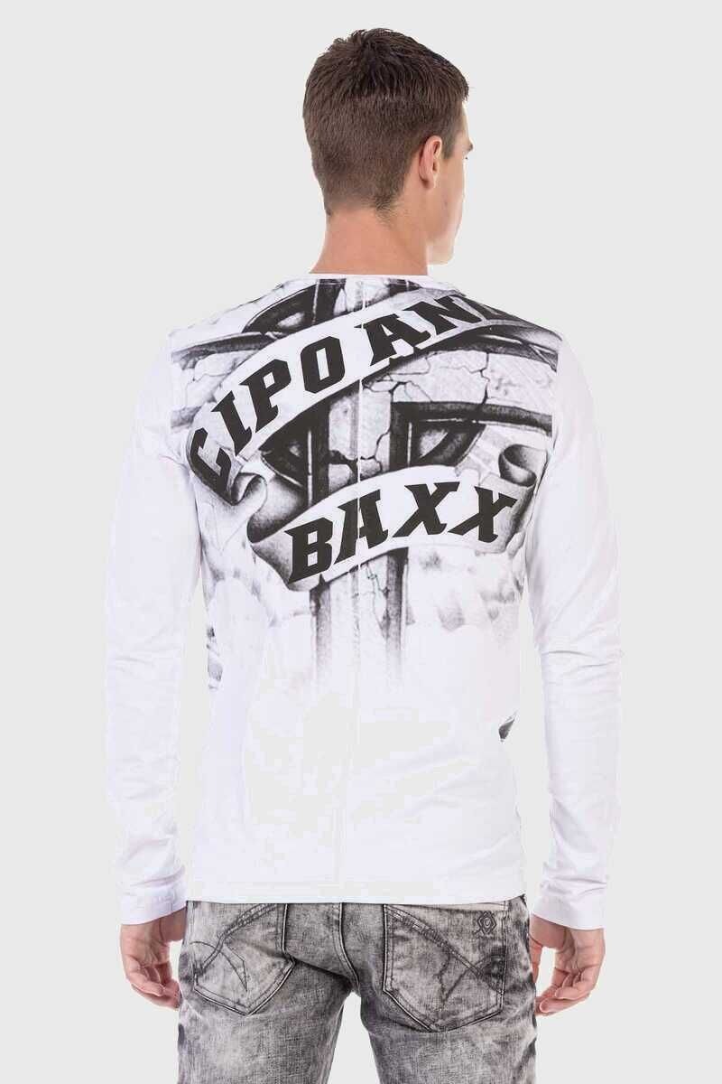 Cipo & Baxx T-Shirt »Sweatshirts«, mit coolem Print