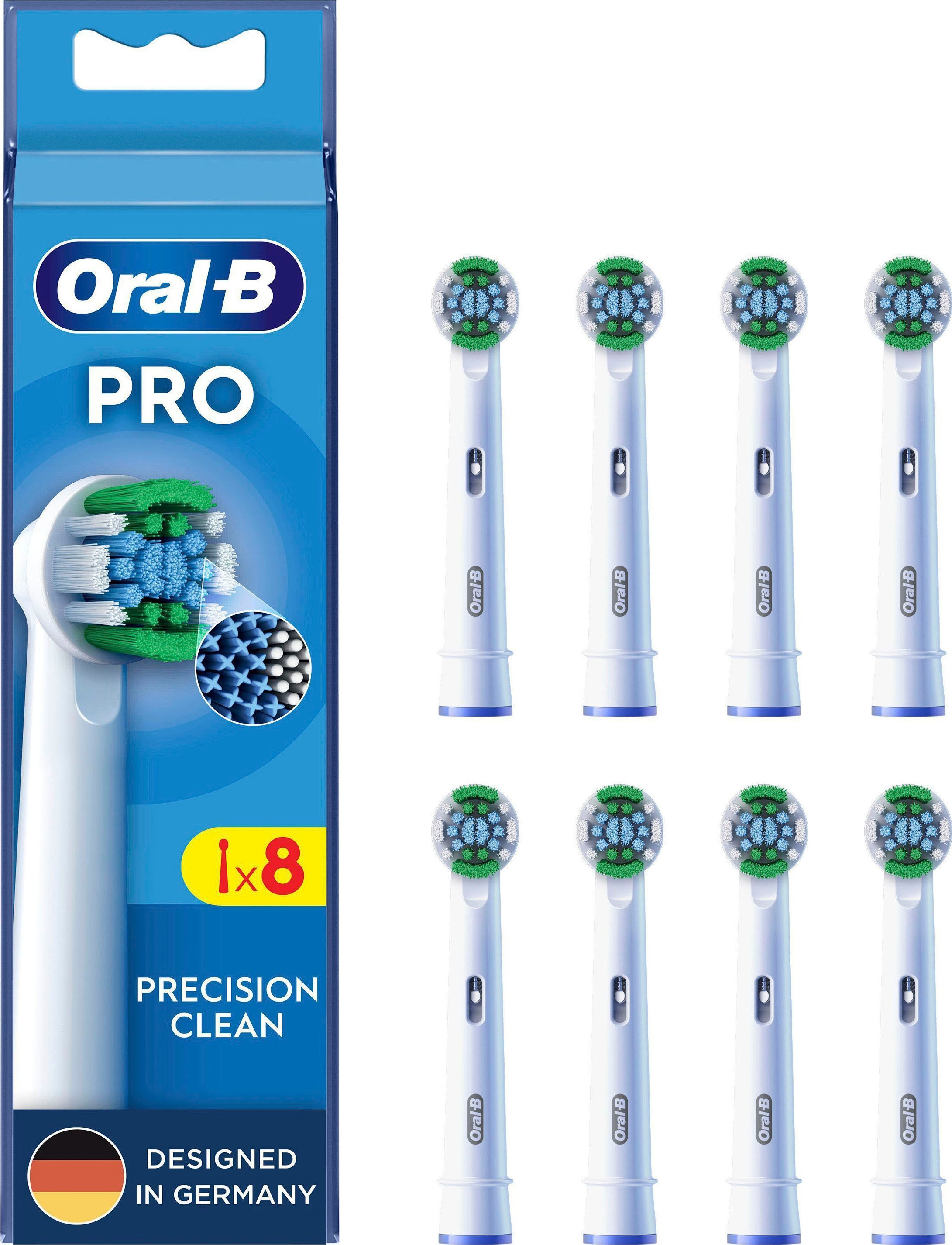 Oral-B Aufsteckbürsten »Pro Precision Clean«, X-förmige Borsten