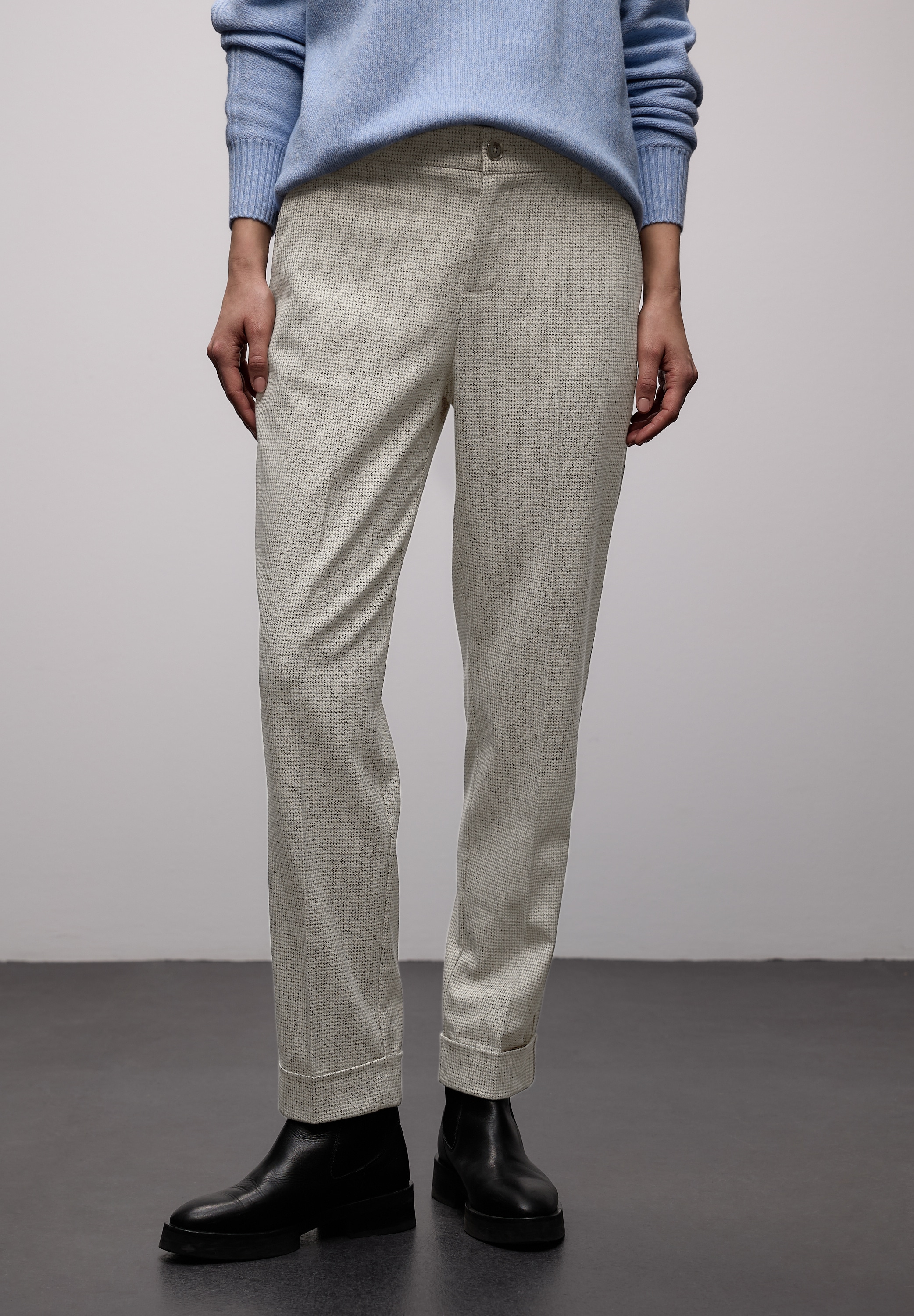 STREET ONE Stoffhose  Middle Waist