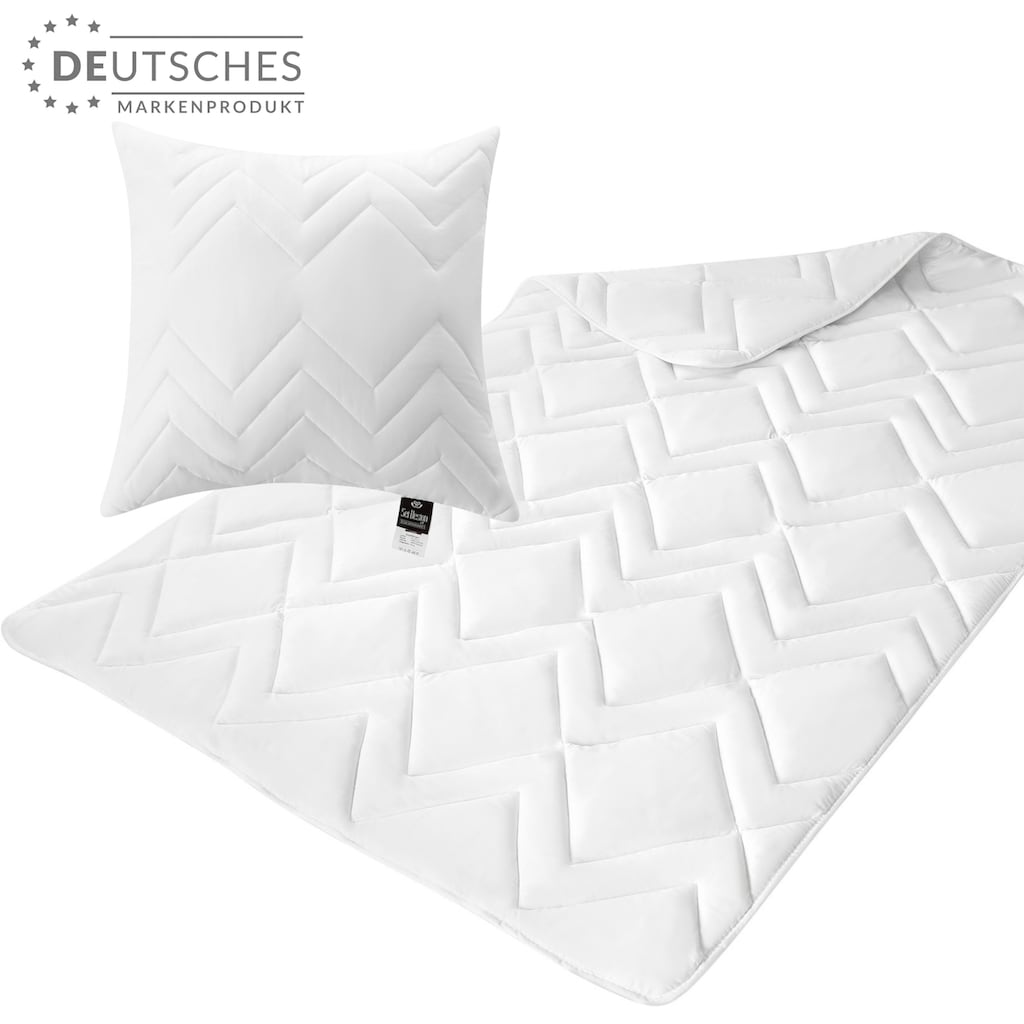 SEI Design Bettdecke + Kopfkissen »Classic Dream«, (Spar-Set)