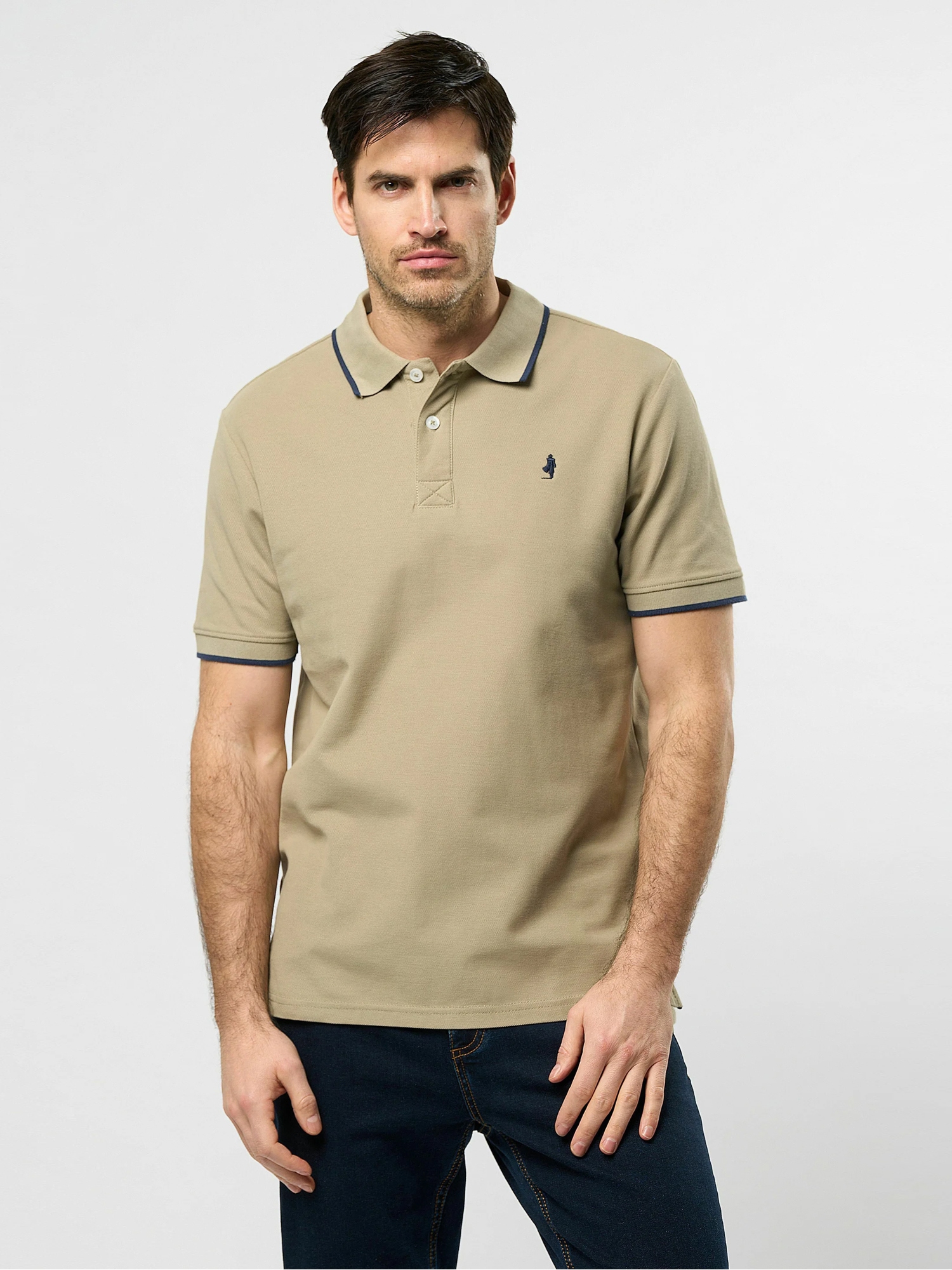 MCS Kurzarmhemd "MCS Polo shirt River" günstig online kaufen