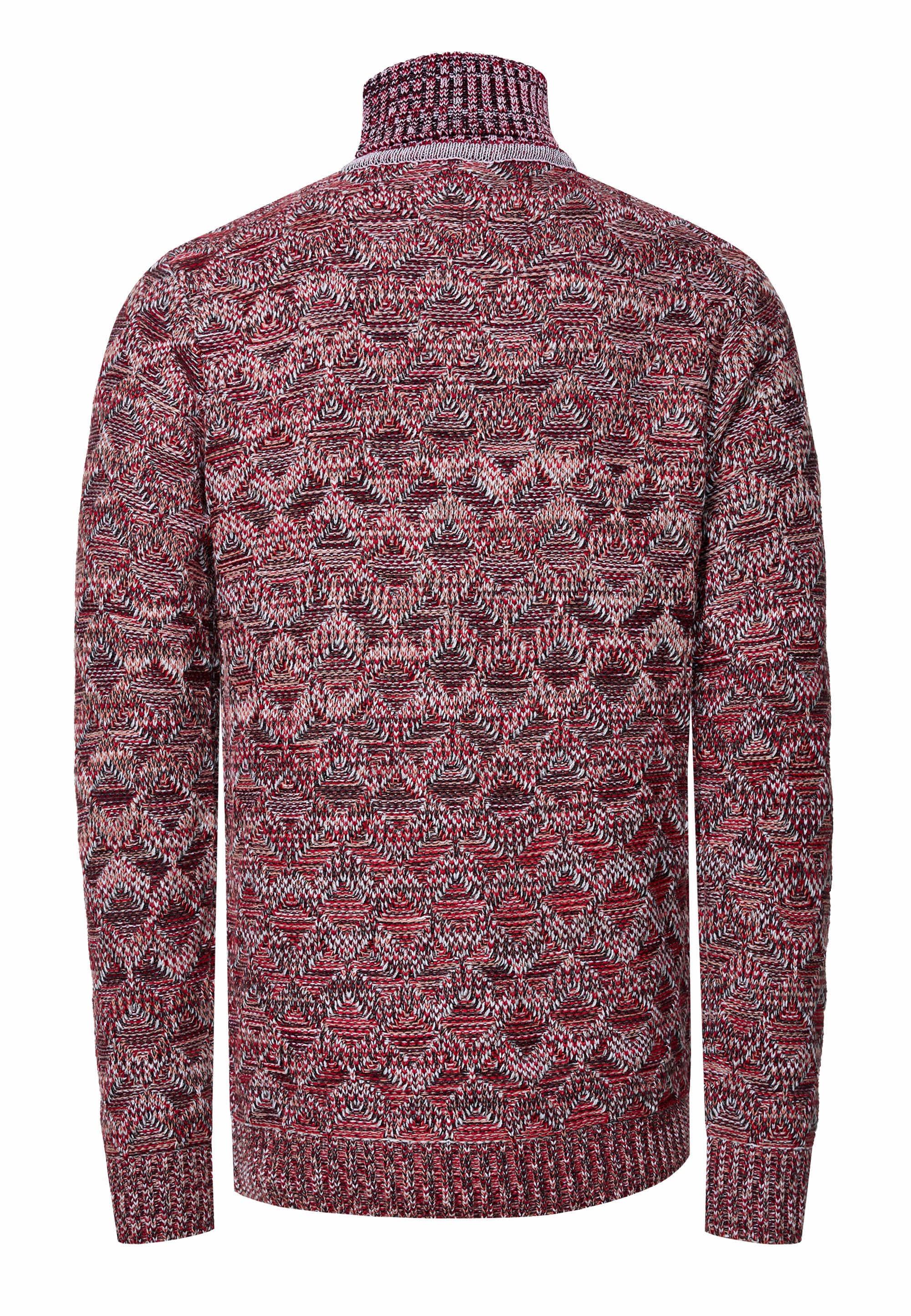 Rusty Neal Strickpullover mit angesagtem Karo-Design