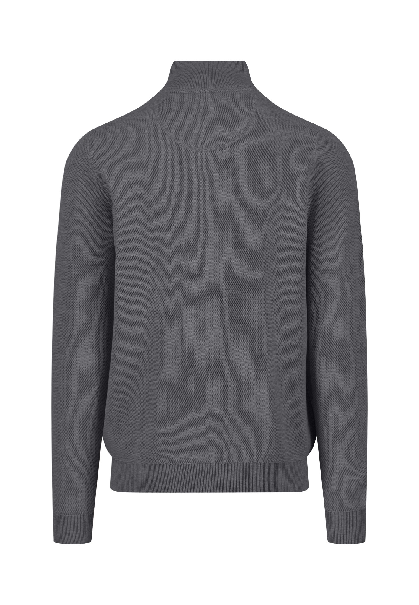 FYNCH-HATTON Troyer aus reiner Baumwolle, mit Logo-Stickerei, Regular Fit günstig online kaufen