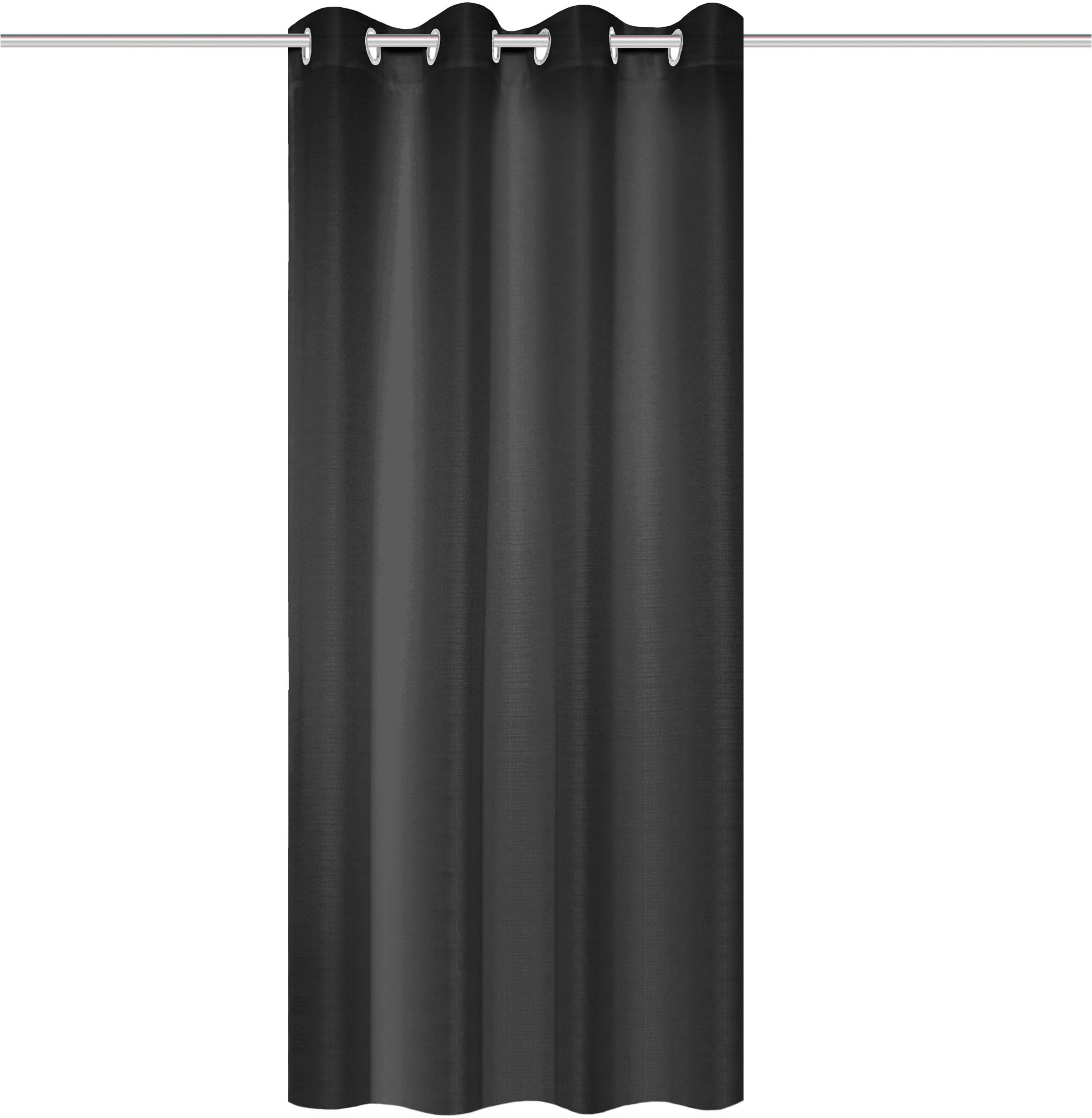 Home Basics Vorhang "BENOGA" Ösen 1 Stk. tlg. Ösenschal, Uni, Dekostruktur günstig online kaufen