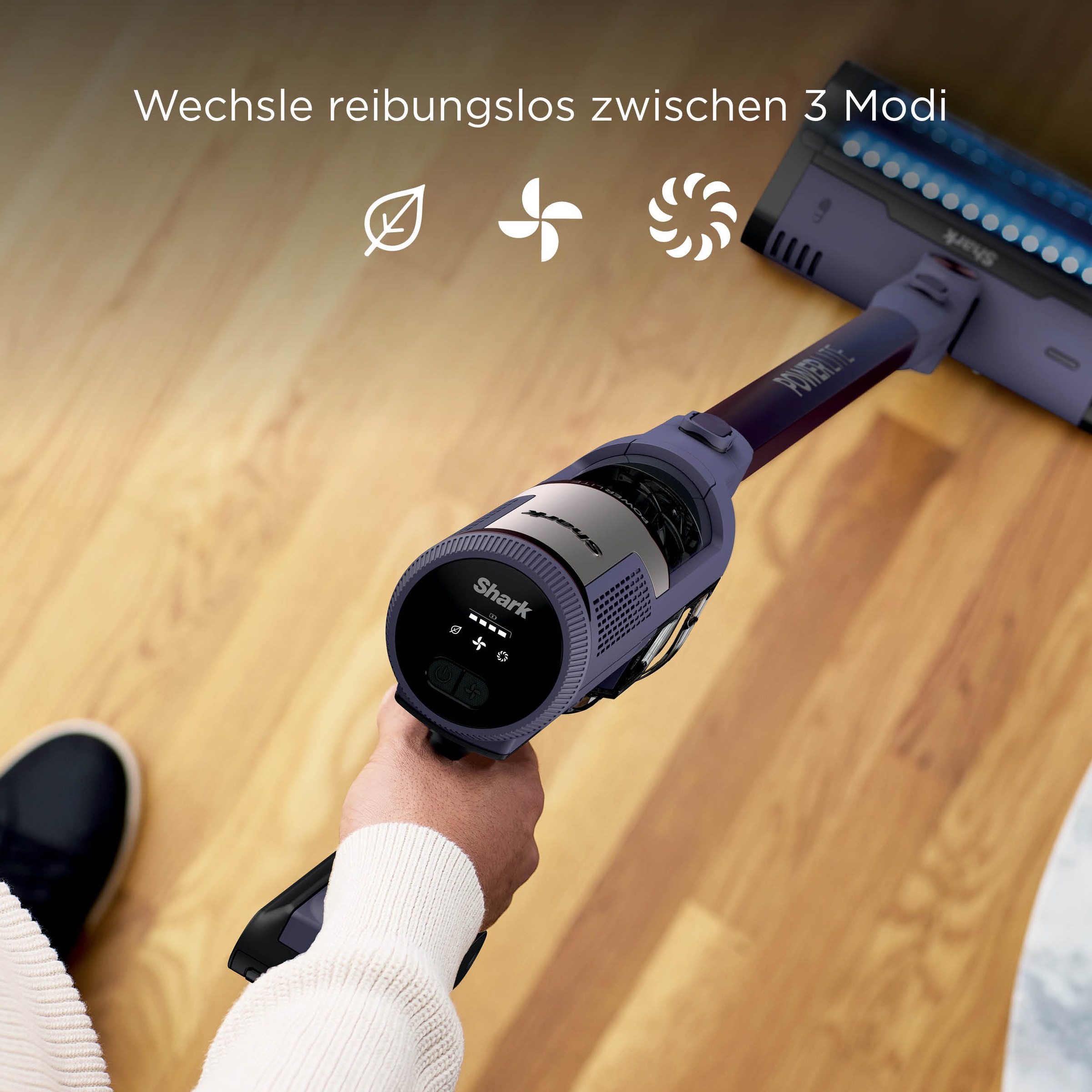 Shark Akku-Bodenstaubsauger »BU1621EU PowerLite«