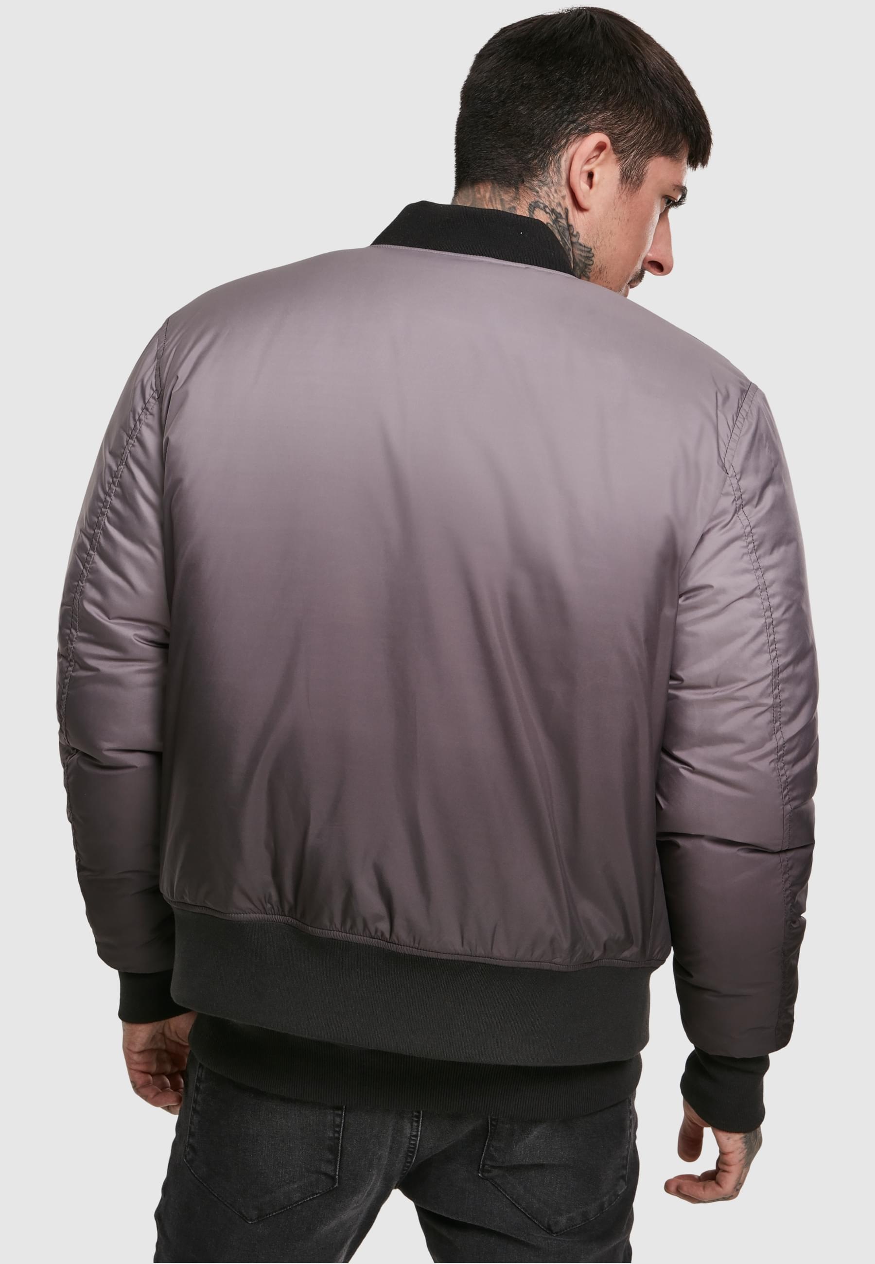 URBAN CLASSICS Allwetterjacke »Urban Classics Herren Gradient Bomber Jacket«, (1 St.), ohne Kapuze