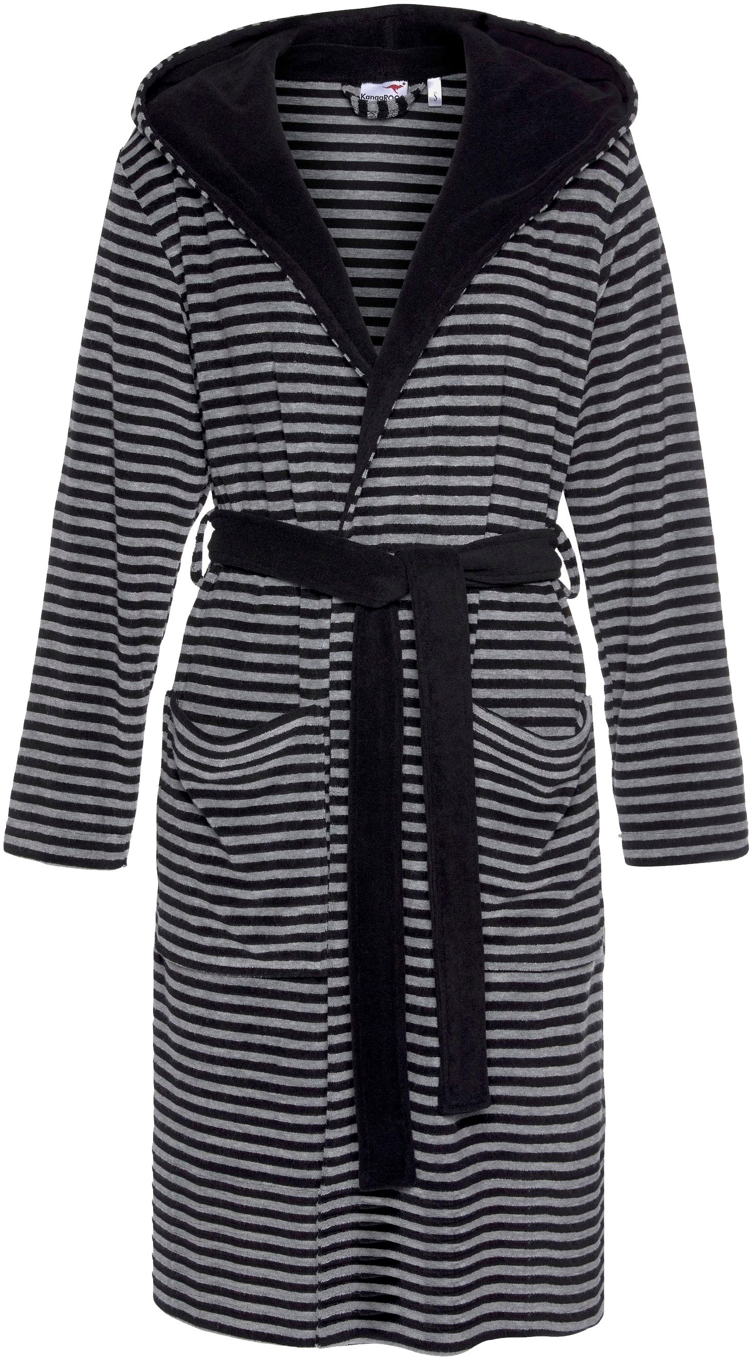 KangaROOS Herrenbademantel "Luana, ideal für Sauna & Spa, Hotelbademantel, günstig online kaufen