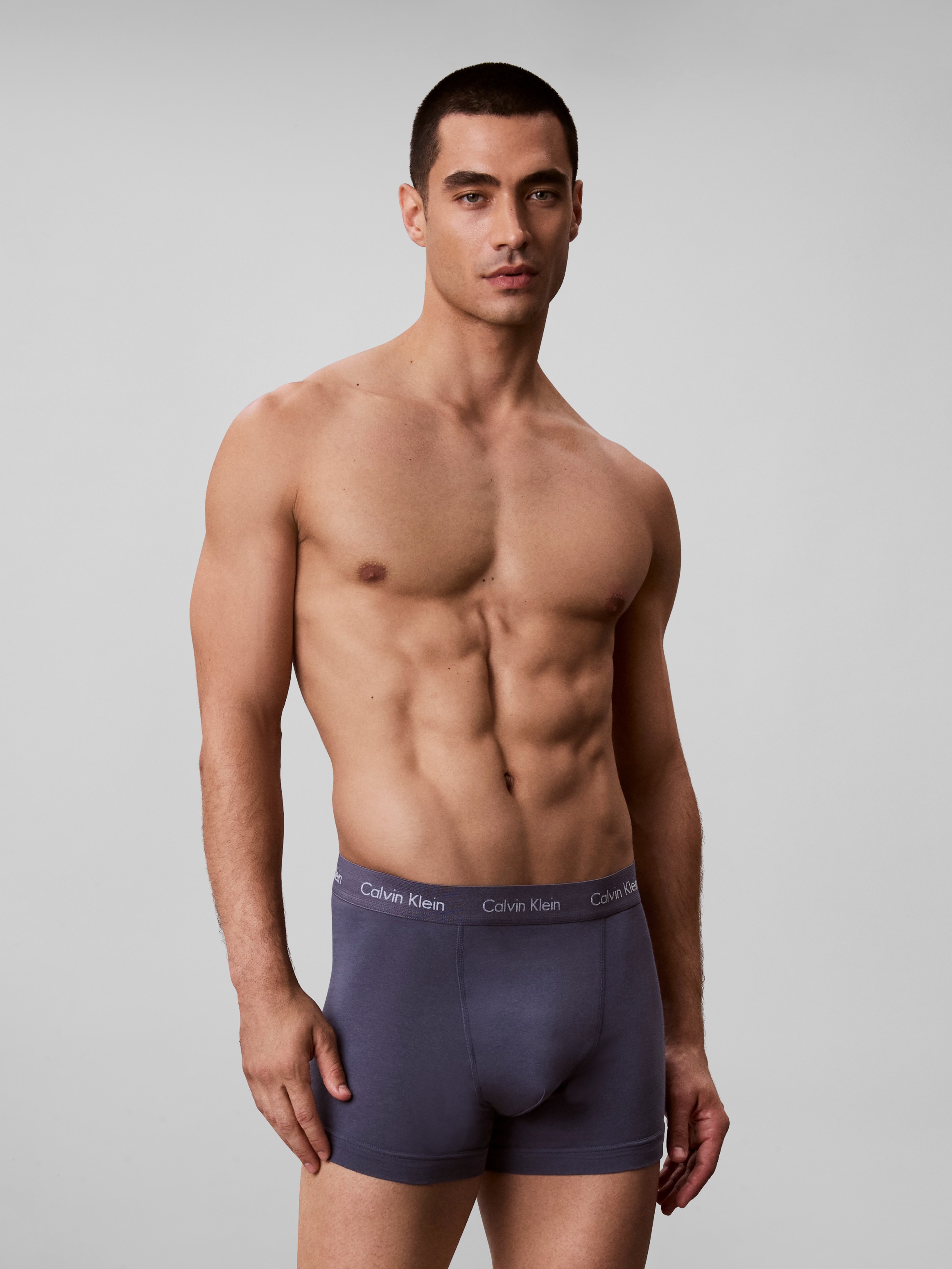 Calvin Klein Underwear Trunk »Trunk 3pk« Packung, 3er-Pack,  Regular fit mit elastischem Bund