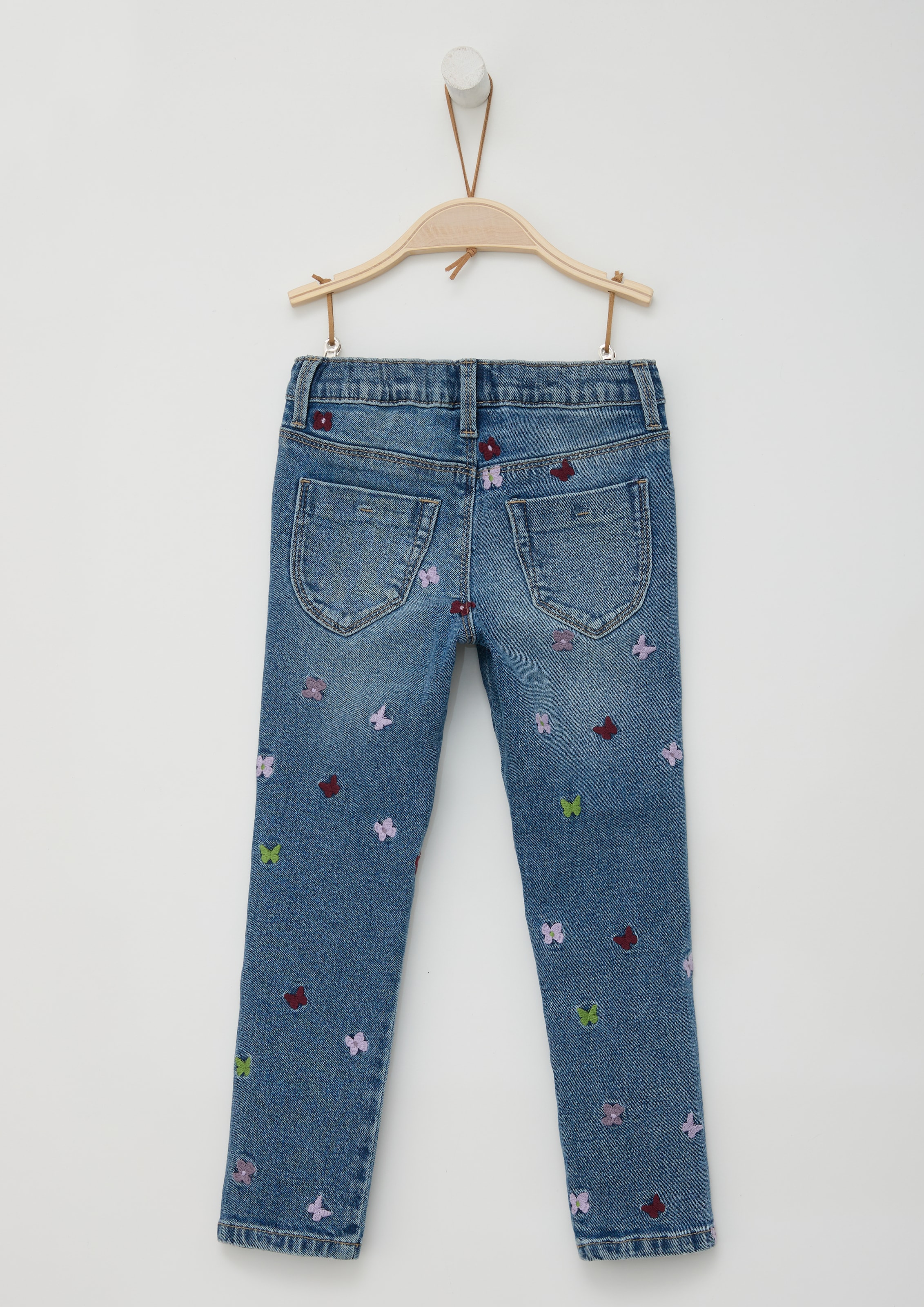 s.Oliver Junior Regular-fit-Jeans, mit Print