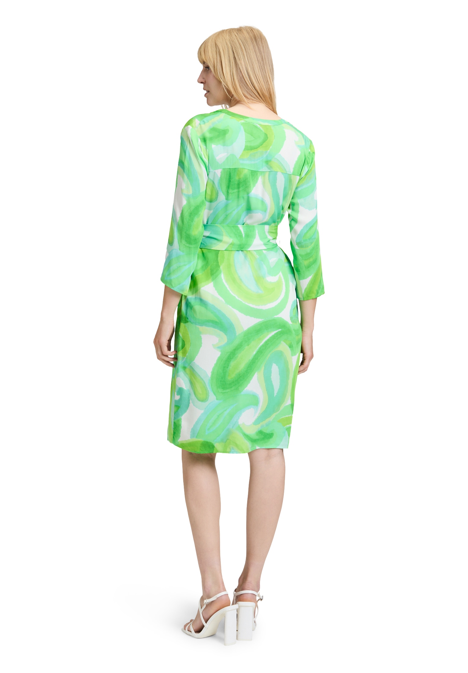 Betty Barclay Blusenkleid »Betty Barclay Blusenkleid mit Gürtel«, Druck