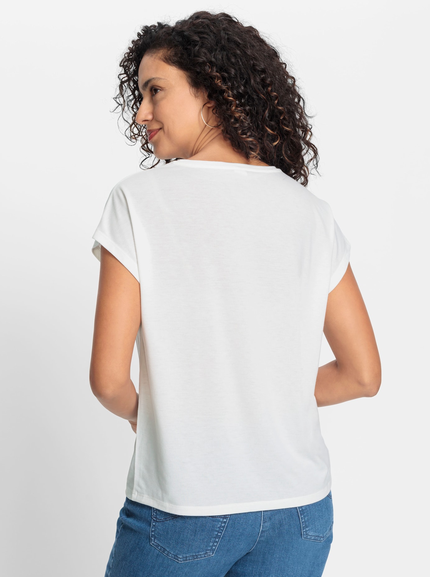 Thumbnail - Inspirationen Kurzarmshirt "Rundhals-Shirt", (1 tlg.)