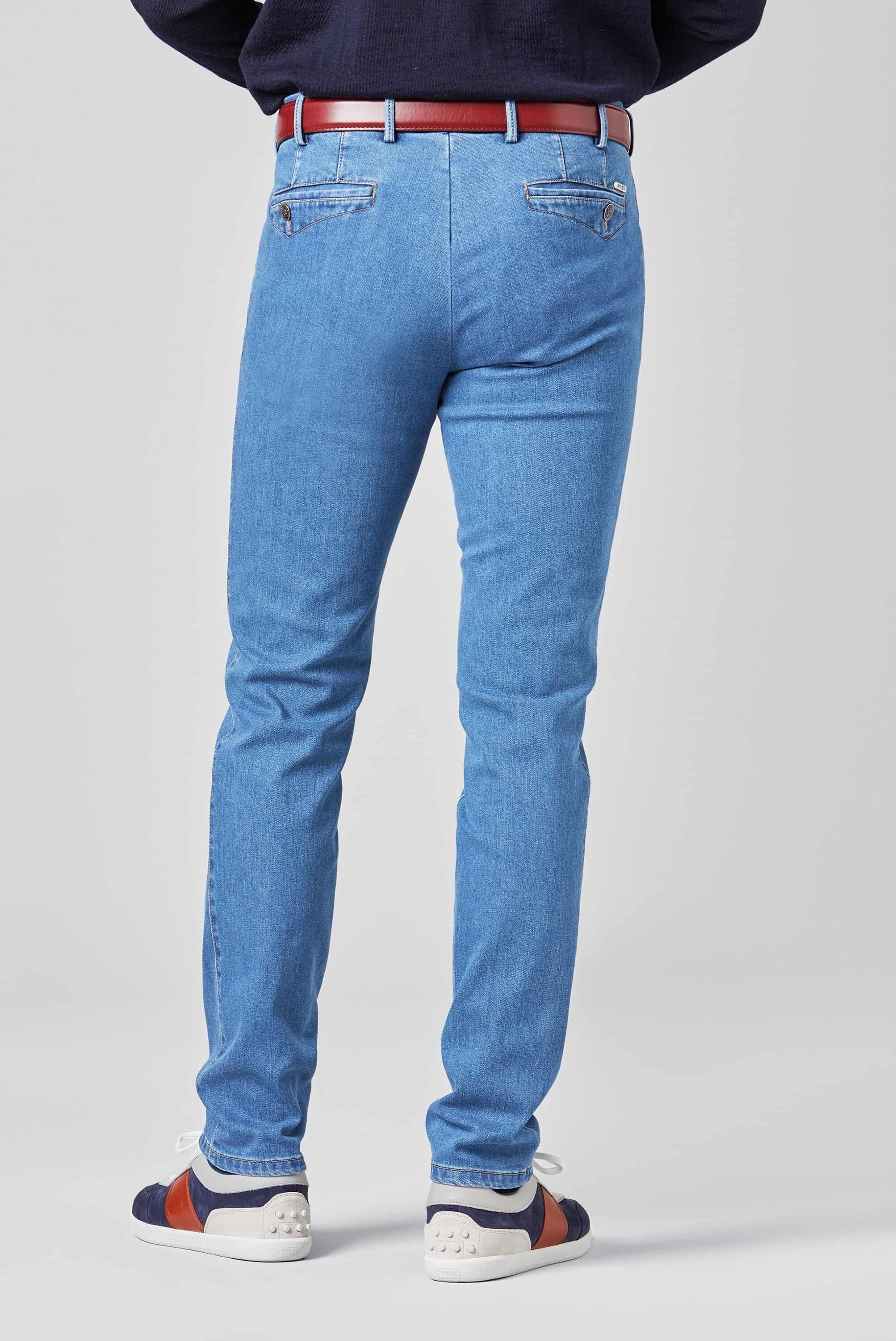 MEYER 5-Pocket-Jeans »Dublin«, mit Super-Stretch Tencel-Denim