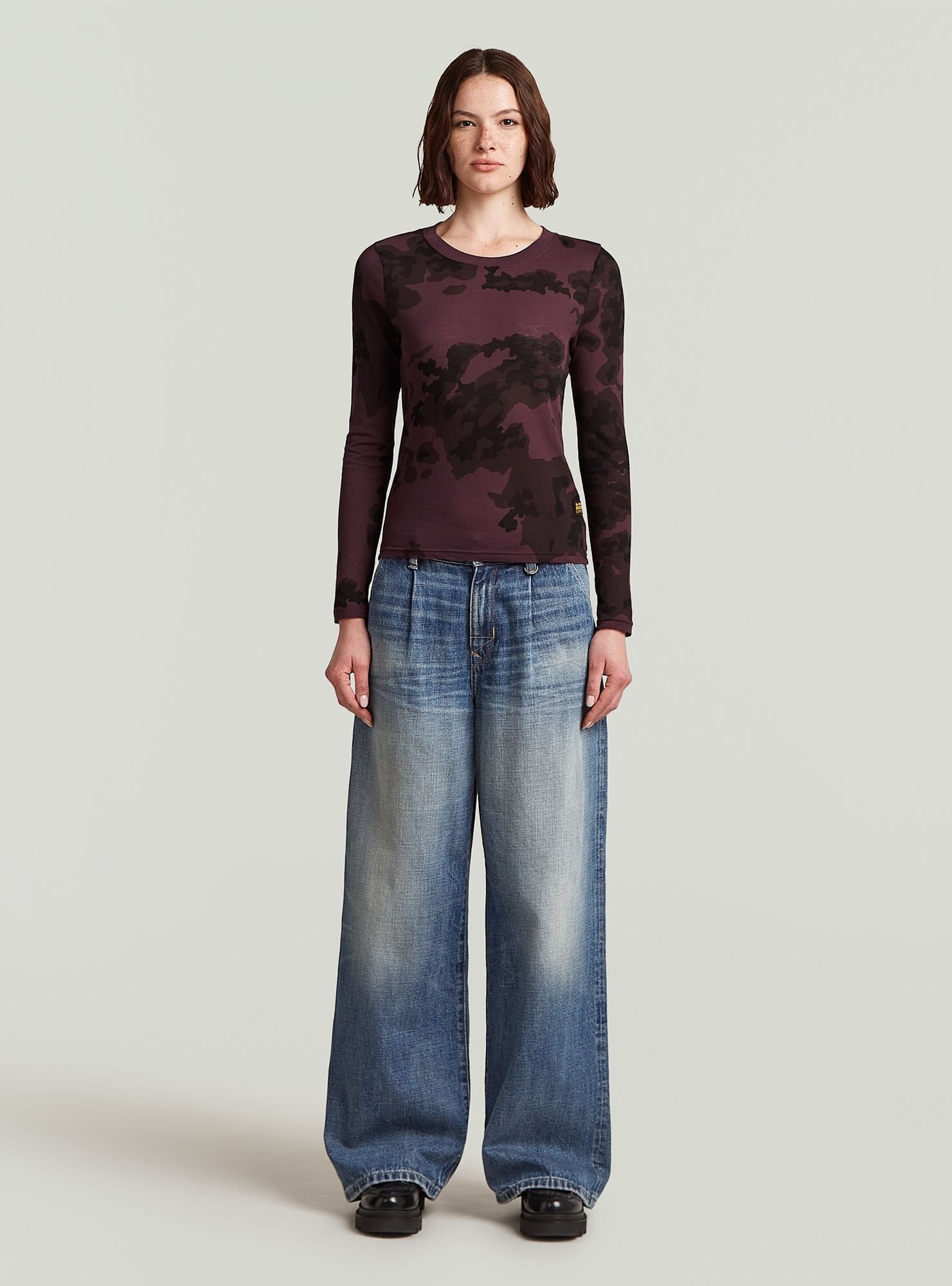 G-STAR T-Shirt »Allover Slim T-Shirt«