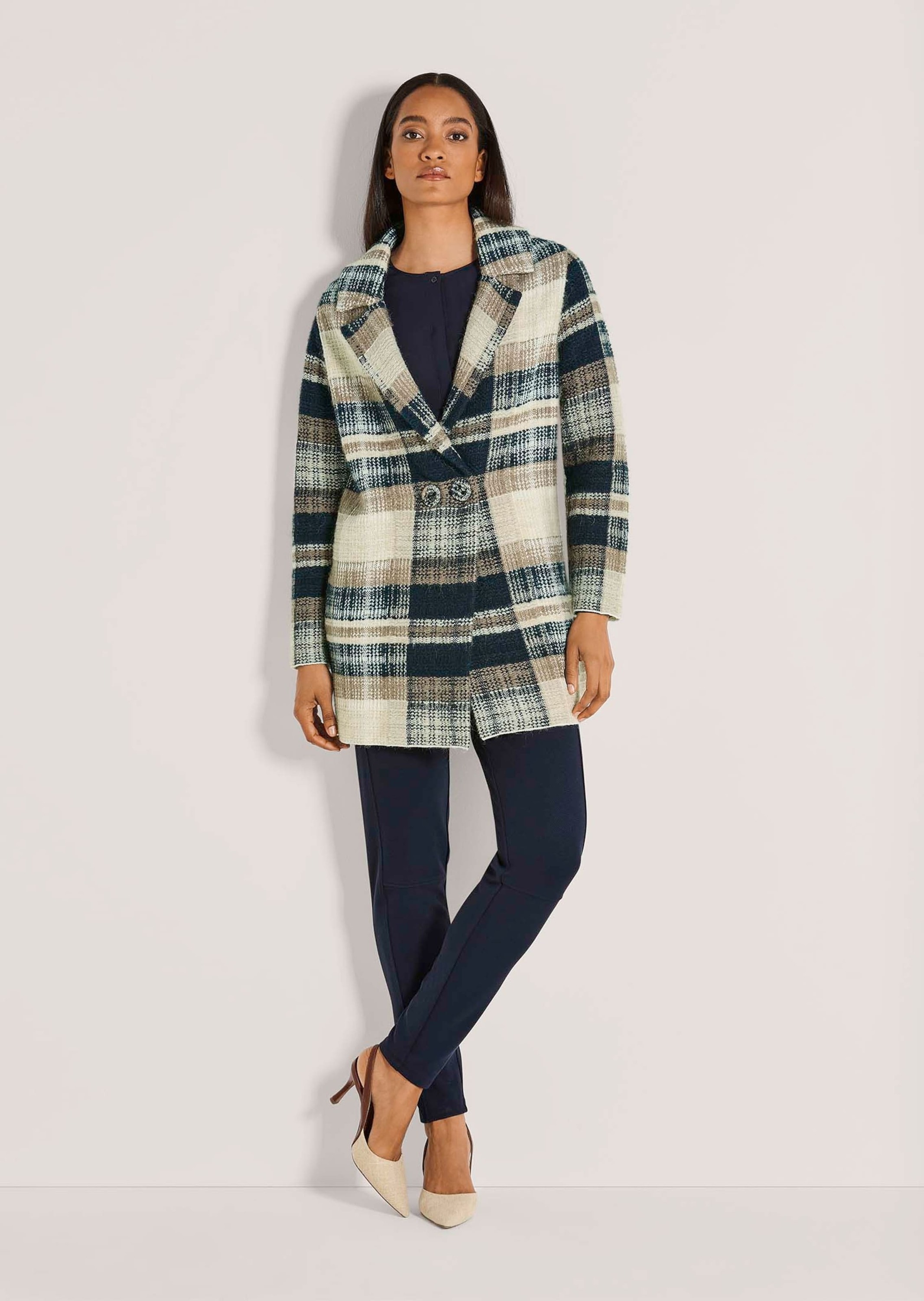 MADELEINE Strickjacke "Strickjacke Dünner Mantel aus italienischem Garn" günstig online kaufen