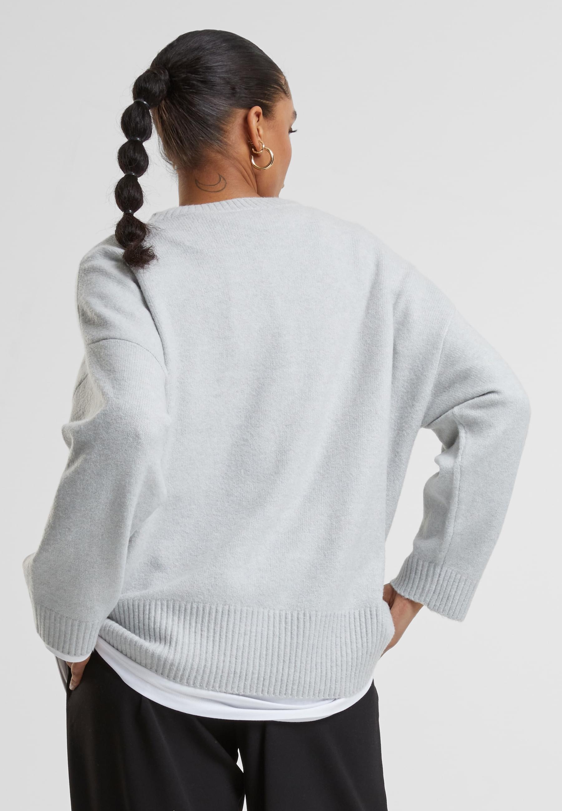 URBAN CLASSICS Rundhalspullover »Urban Classics Ladies Soft Oversized Sweater«, (1 tlg.)