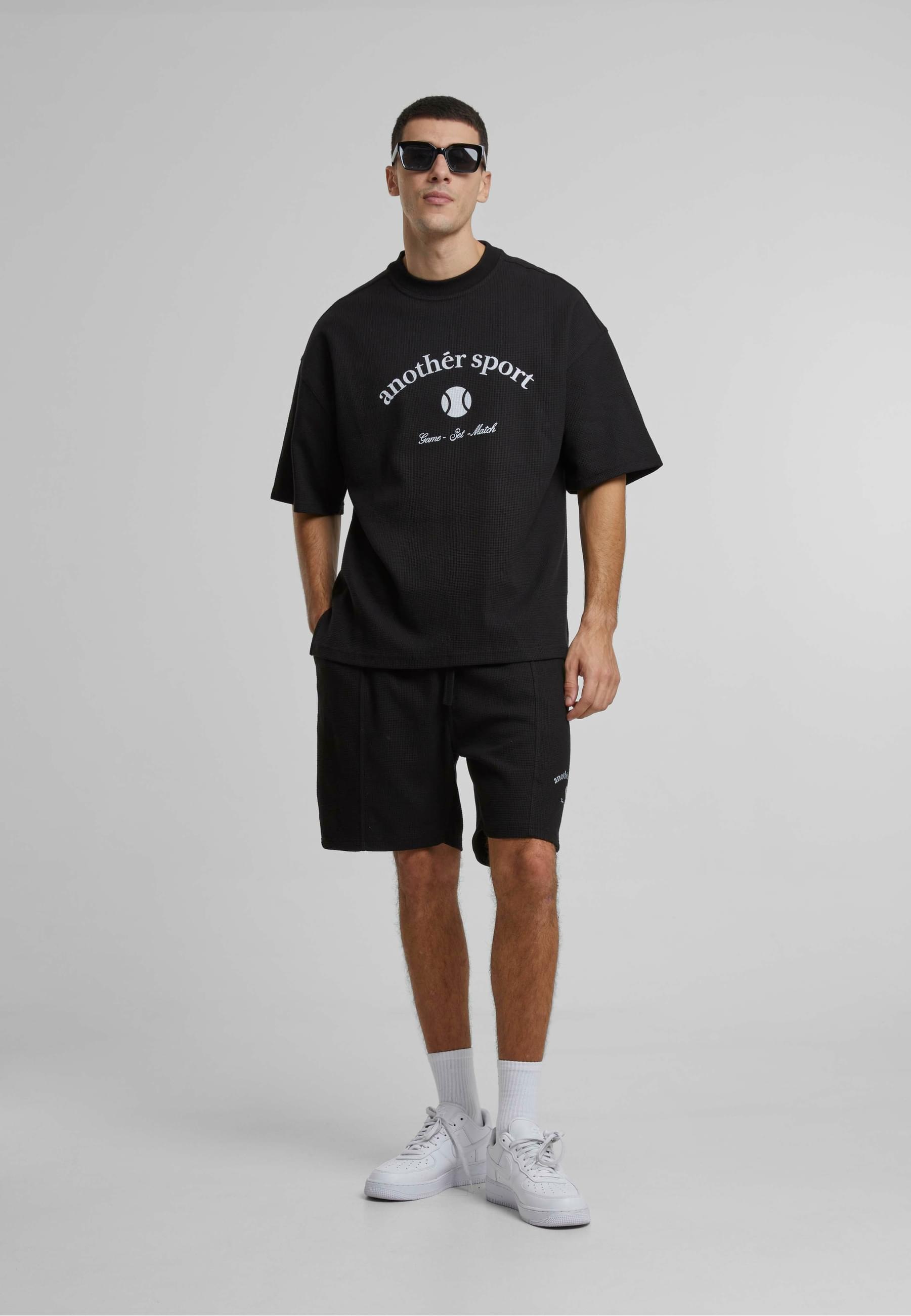 Another Cotton Lab Shorts »Another Cotton Lab Another Sport Waffle Short Pants«, (1 tlg.)