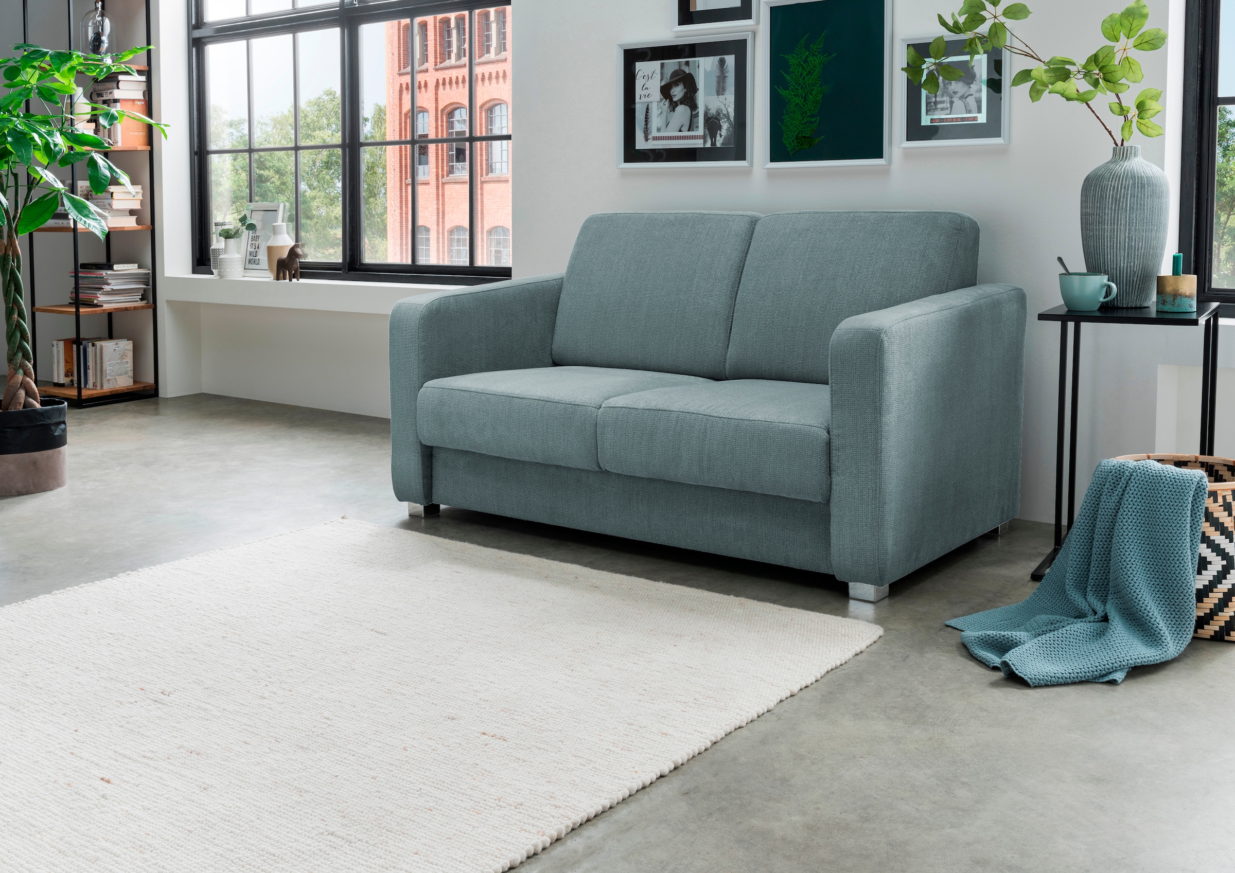 INOSIGN Schlafsofa "Mia Problemlöser Sofa, Einzelauszug, Bettsofa, zeitlos günstig online kaufen