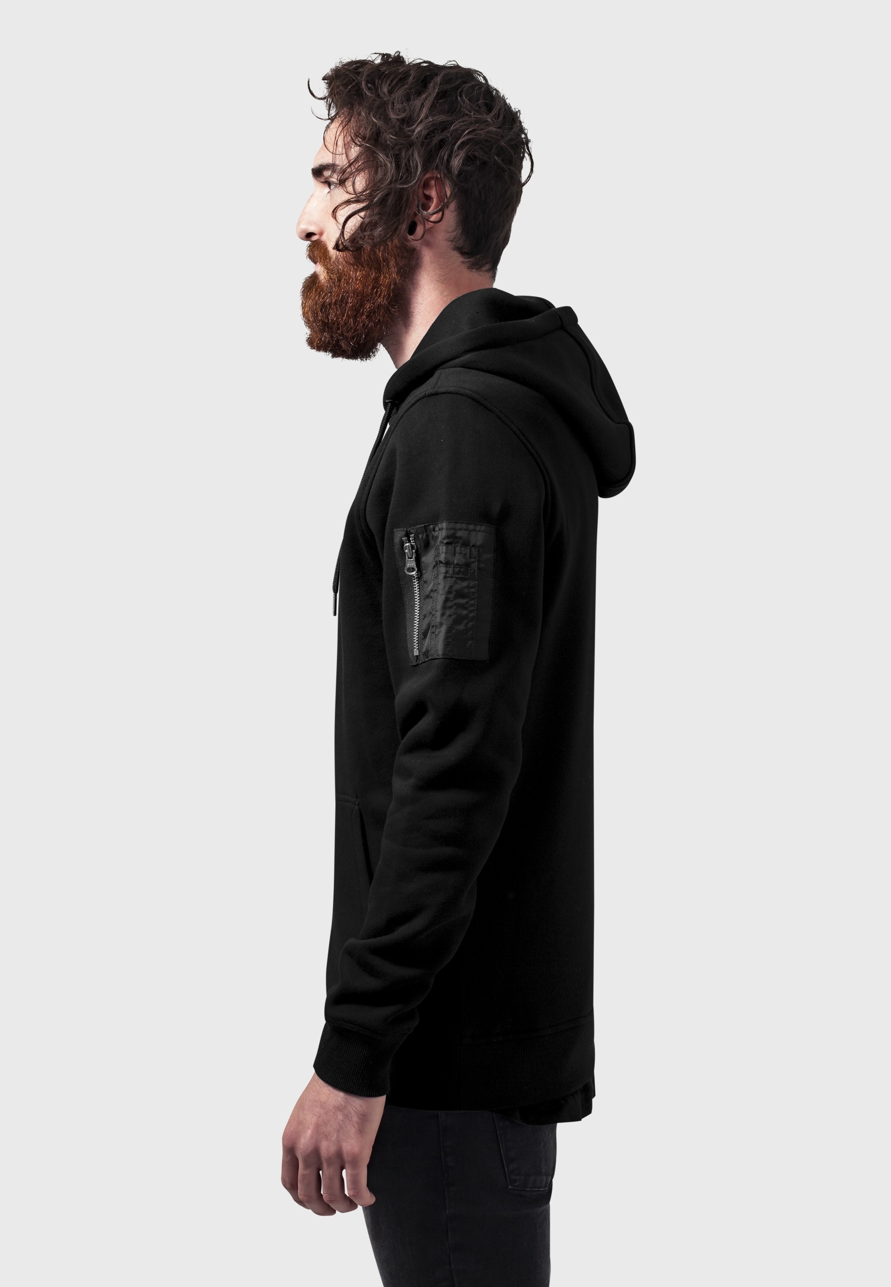 URBAN CLASSICS Sweatshirt »Urban Classics Herren Sweat Bomber Hoody«, 1 Stk.
