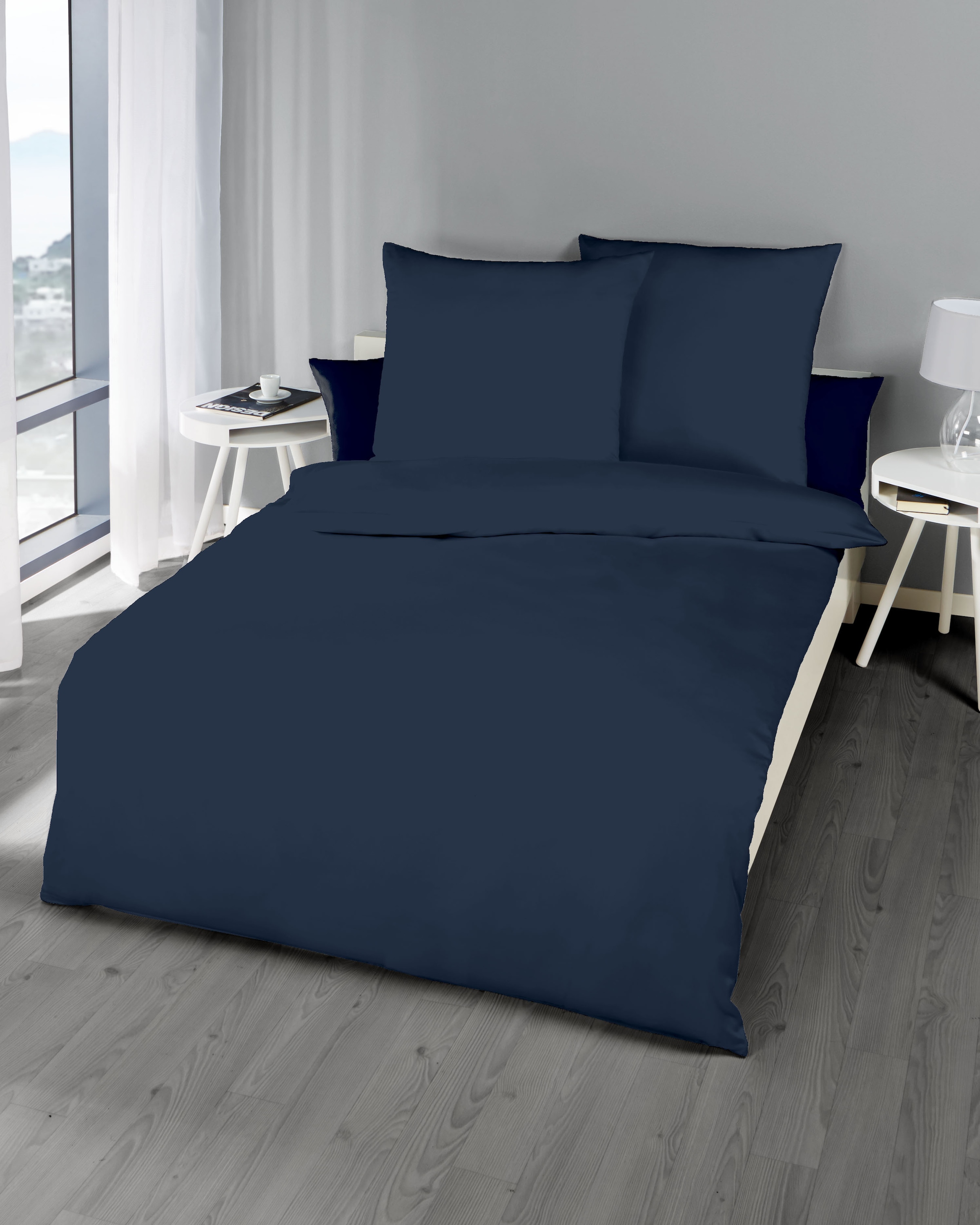 Kaeppel Bettwäsche "Uni" 2 Stk. tlg. Unifarben günstig online kaufen