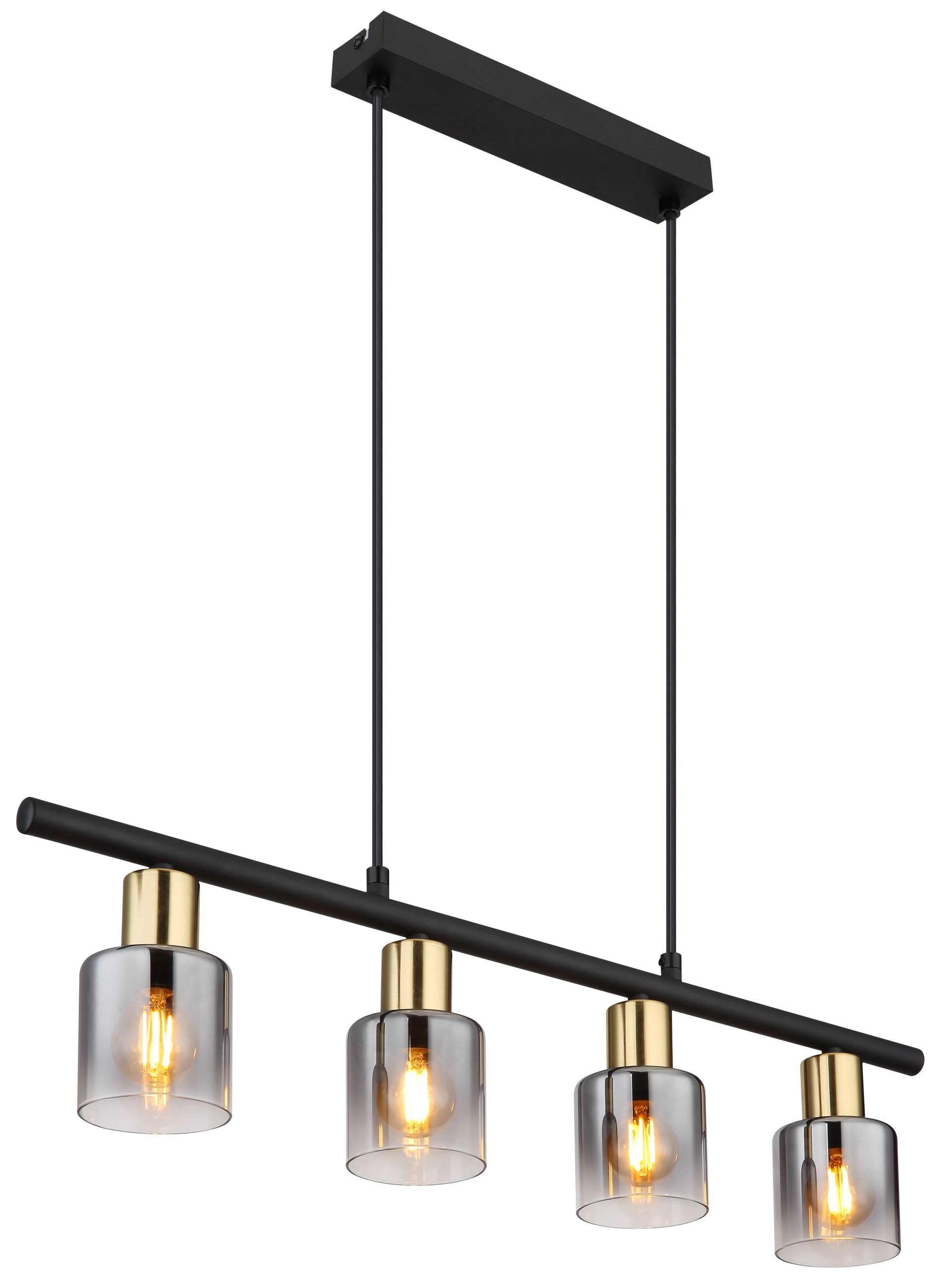 GLOBO LIGHTING Hängeleuchte »HOLLSY«, Leuchtmittel E14 | ohne Leuchtmittel, 1050lm Output